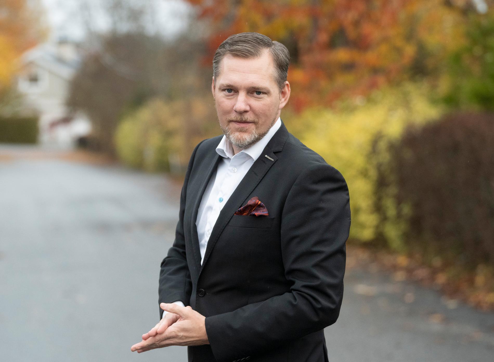 Günther Mårder, vd för organisationen Företagarna. 