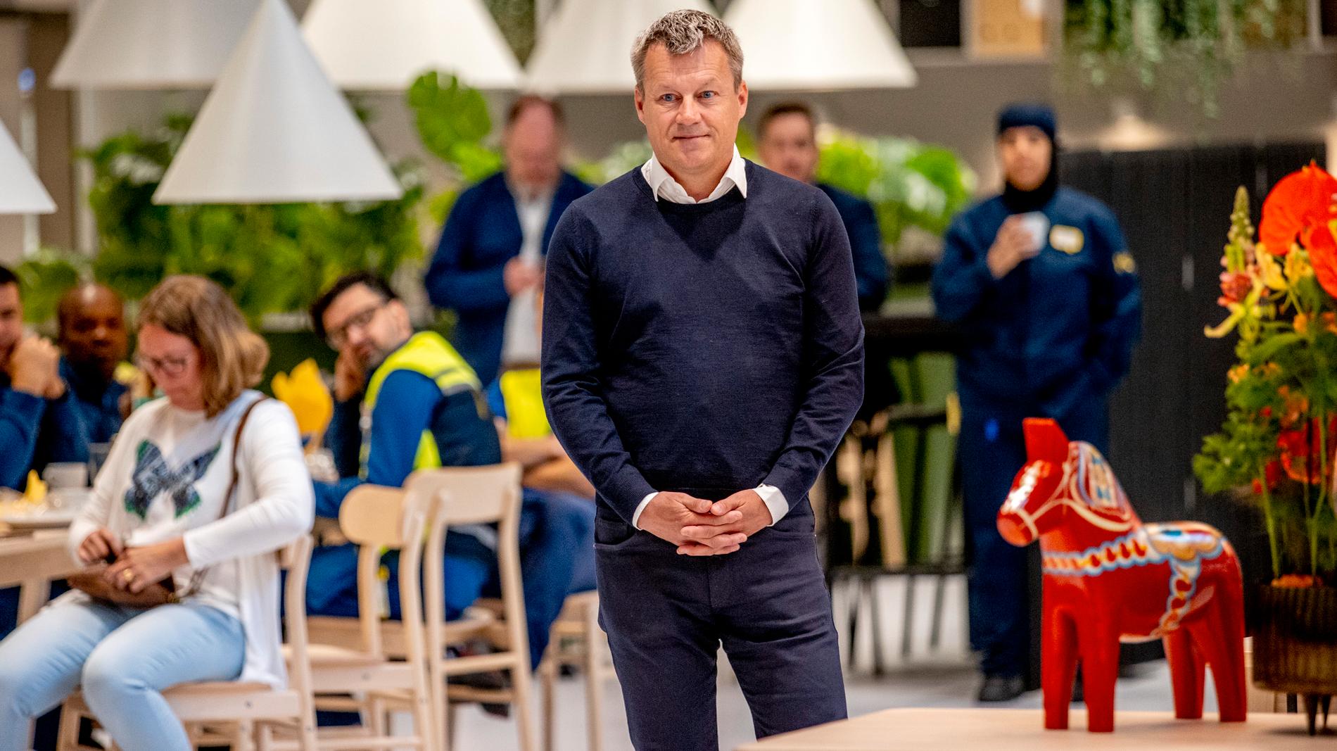 Jesper Brodin, vd för Ingka Group som är den del av Ikea-sfären. Arkivbild.
