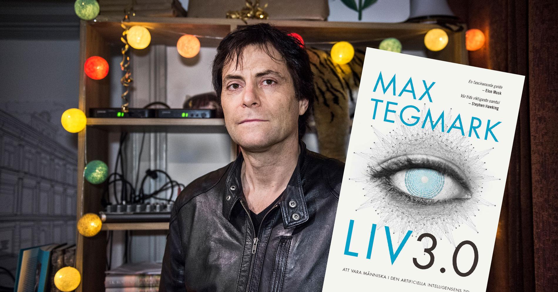 Max Tegmark, svensk professor i fysik, som skrivit boken ”Liv 3.0 : att vara människa i den artificiella intelligensens tid”.