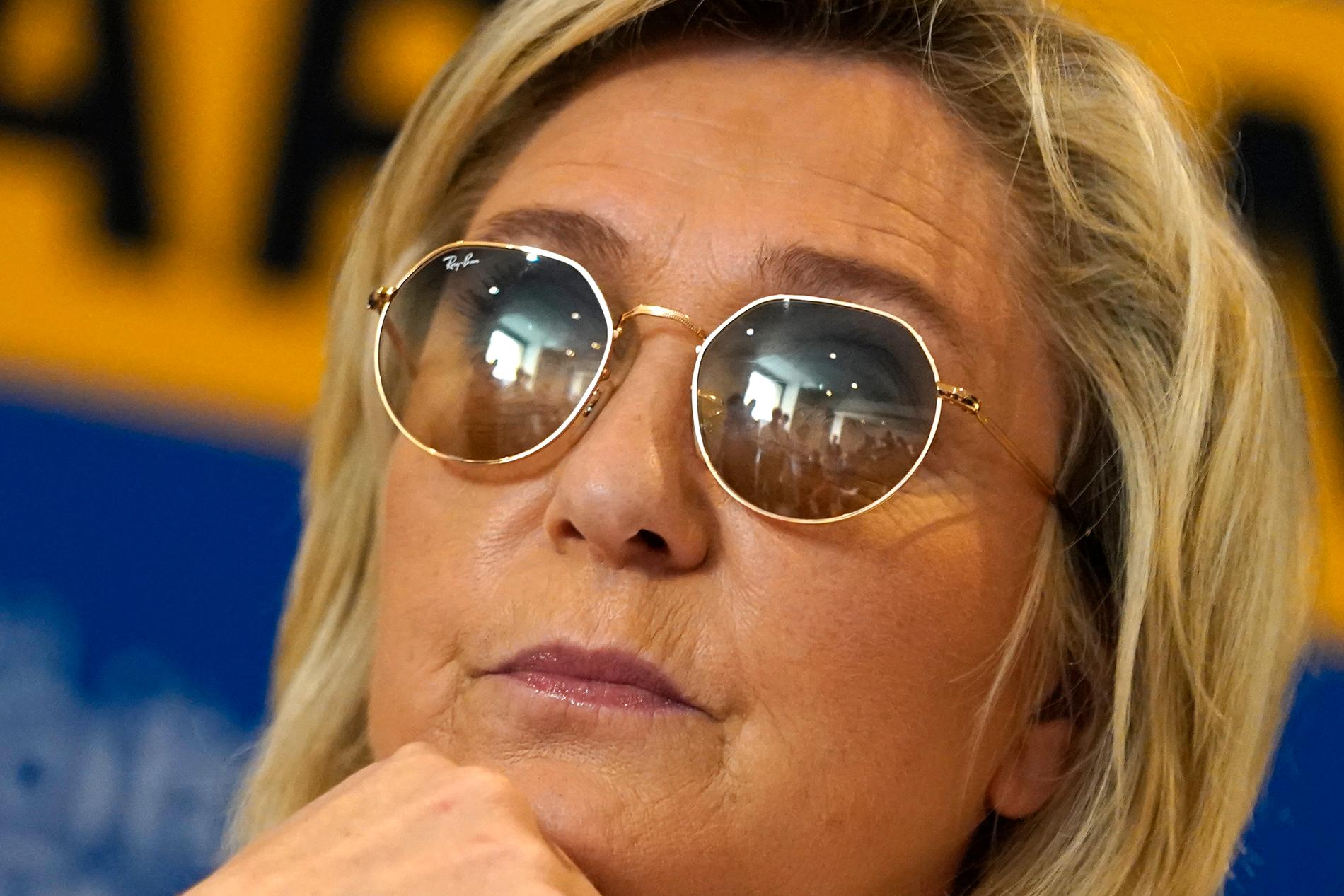 Franska extremhögerns ledare Marine Le Pen hoppas på seger i regionalvalet i Provence-Alpes-Côte d'Azur i södra Frankrike.