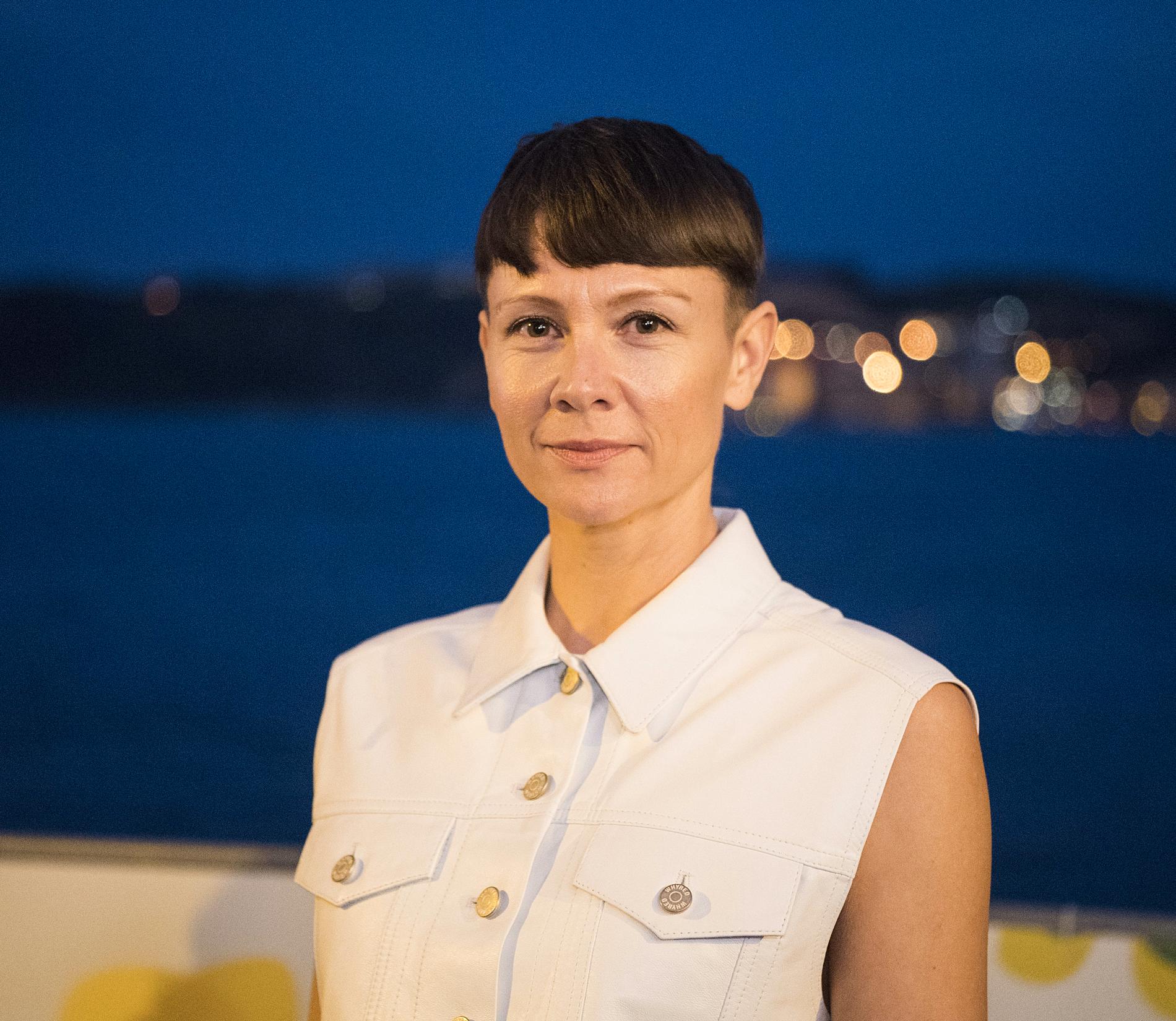 Melodifestivalens tävlingsproducent Karin Gunnarsson.