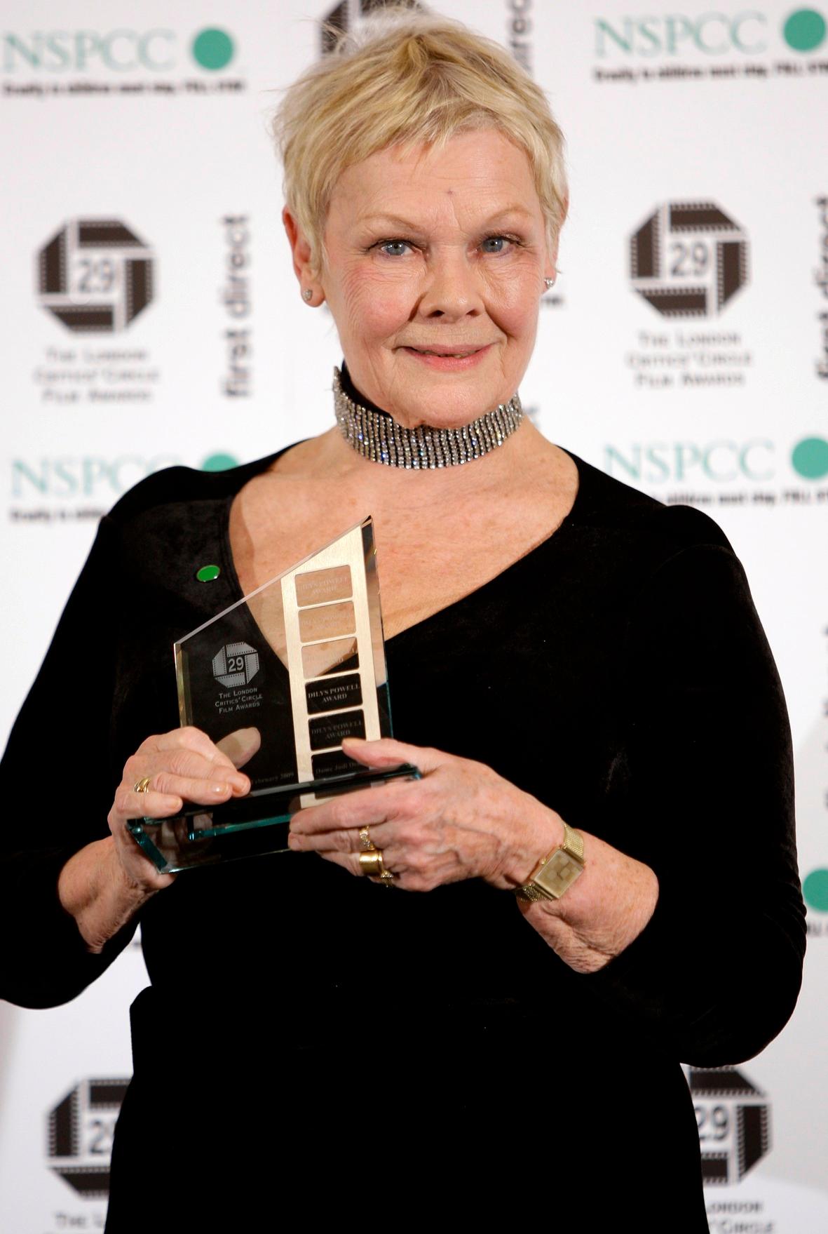 10. Judi Dench, 76, skådespelerska.