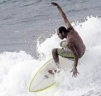 Cabaretes sköna vågor är toppen för alla surffantaster.