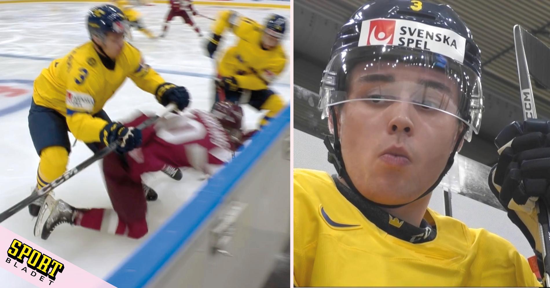 Elias Salomonsson Receives Match Penalty in Sweden’s JVM Opener Against Latvia: Expert Weighs In and Risk of Suspension