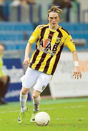 Lasse Nilsson blev tvåmålsskytt mot Ajax.