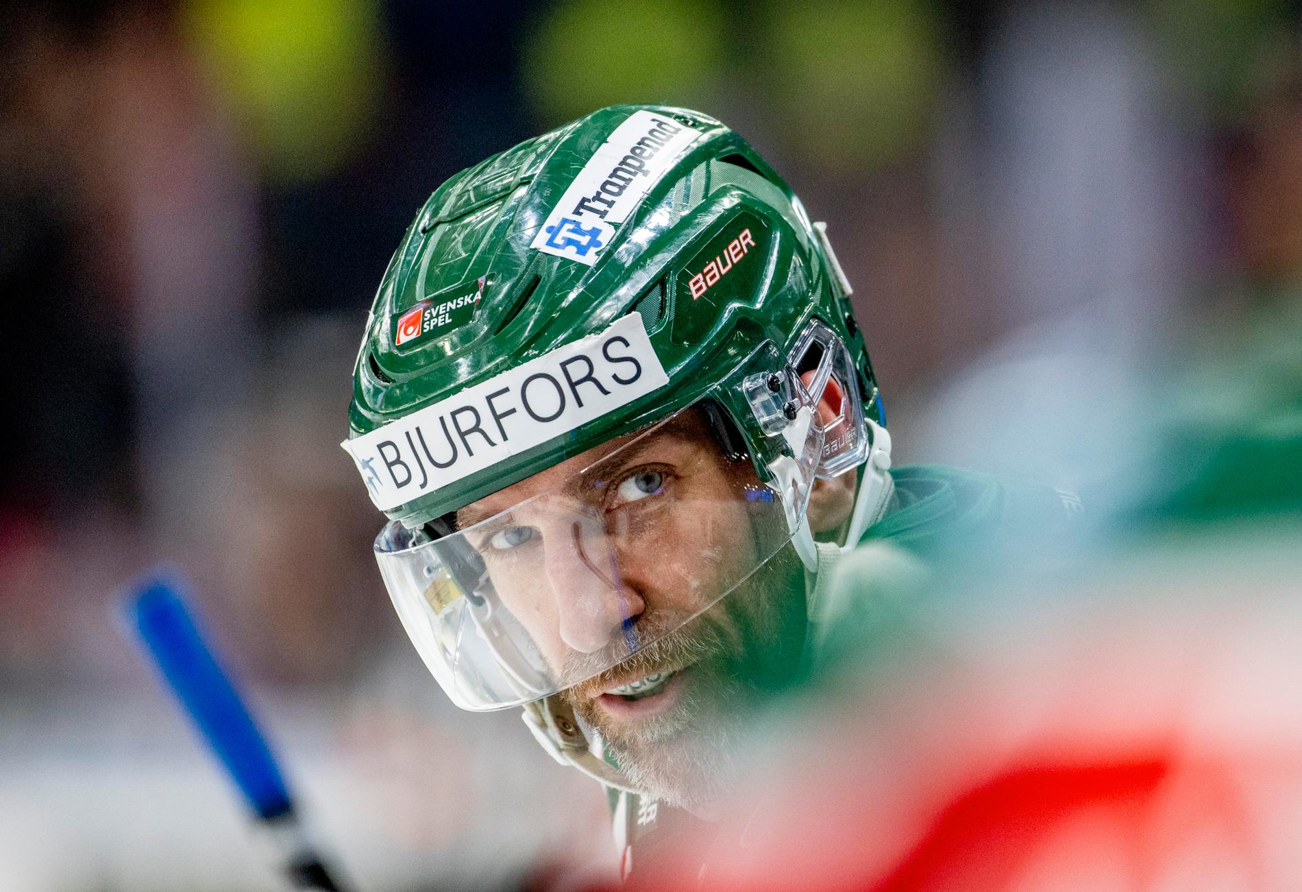 Hockeyspelaren Joel Lundqvist avslutade sin karriär tidigare i år. Arkivbild.