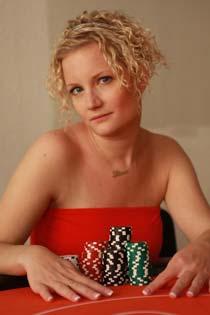 Het i Las Vegas  Lina Olofsson vann mostvarande 46 000 SEK.