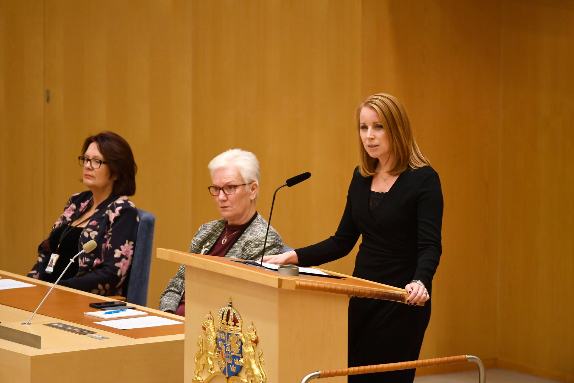 Centerpartiets partiledare Annie Lööf kan nu få ett sonderingsuppdrag av talmannen.