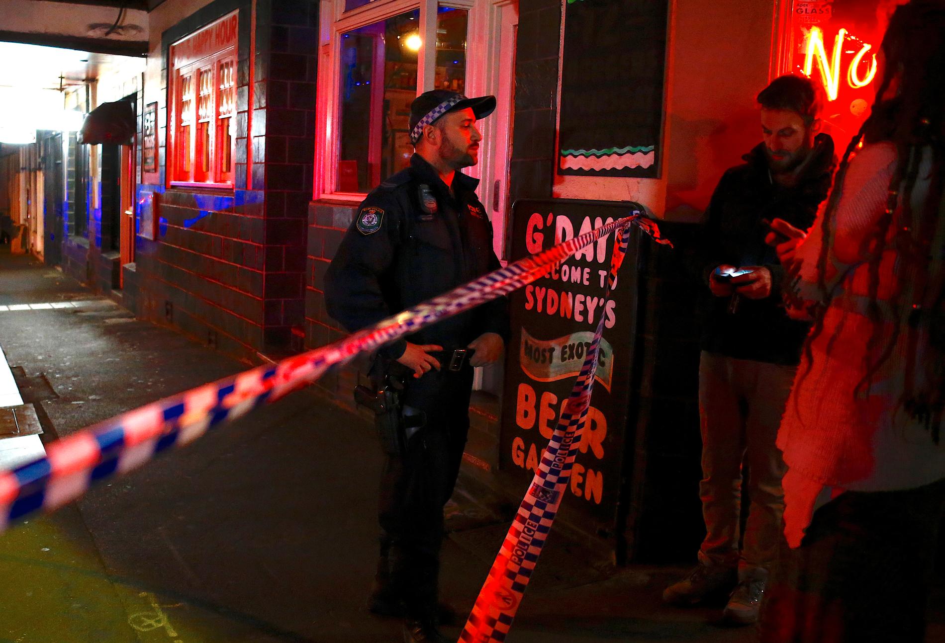 Australisk polis slog till mot misstänkta terrorister i Sydney.