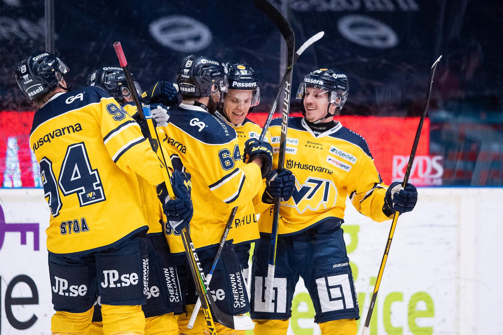 HV71 bortaslog Djurgården – tog andra raka segern.