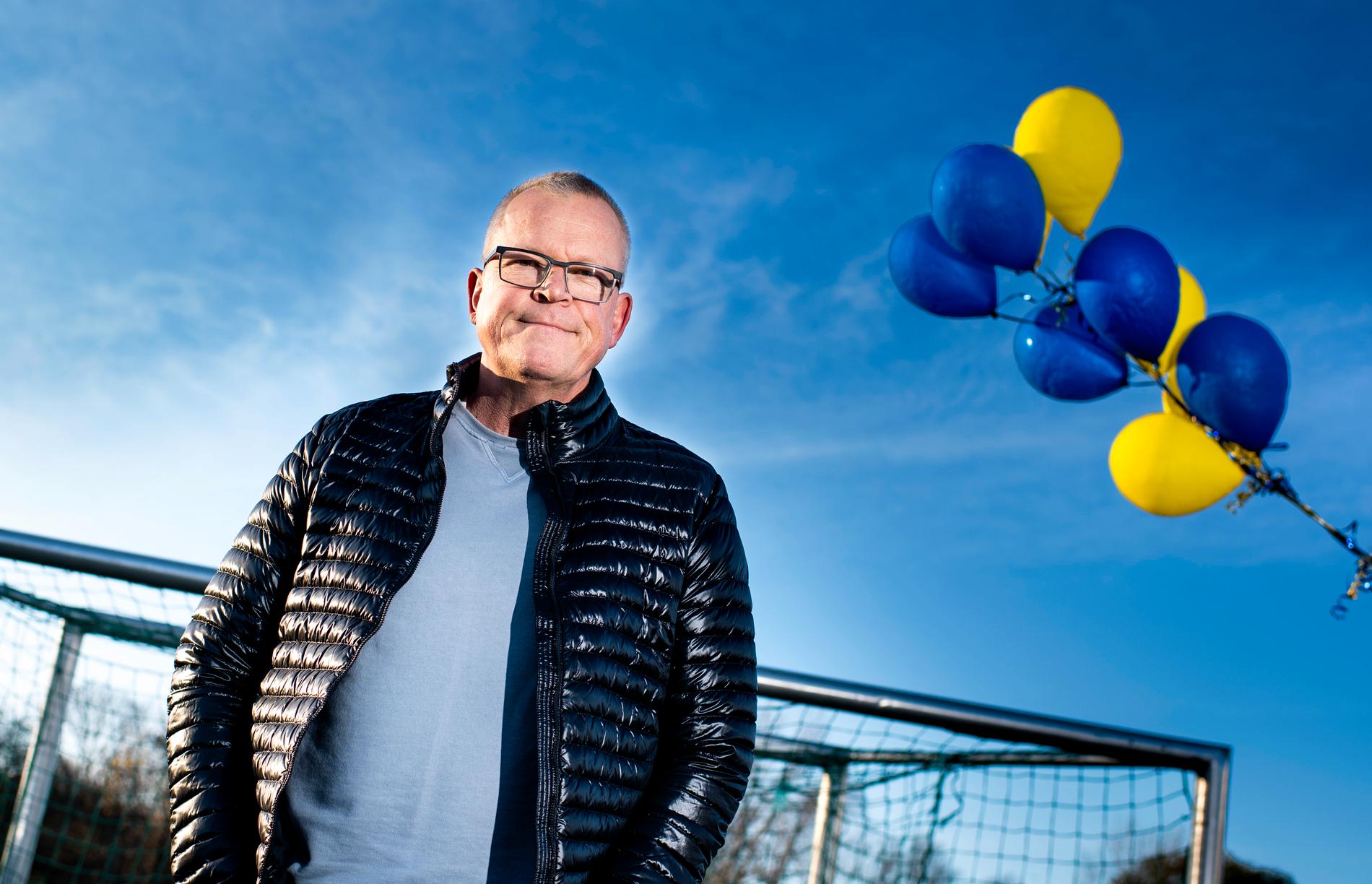 "Min grundinställning i mitt ledarskap är att skapa en miljö där folk är välkomna", säger Janne Andersson.