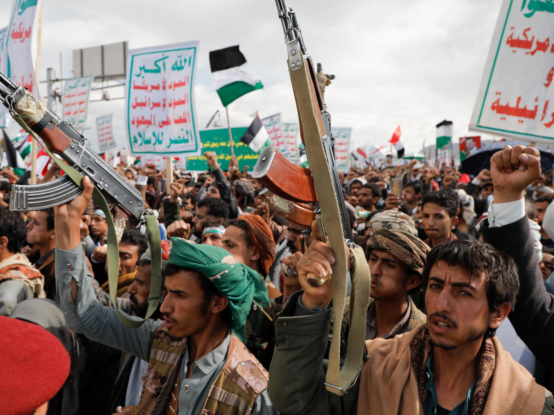Källor: Hamas och Huthirörelsen i möte