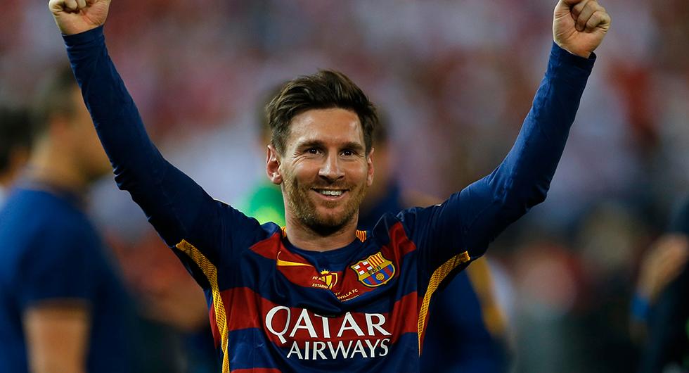 3. Lionel Messi, fotboll.