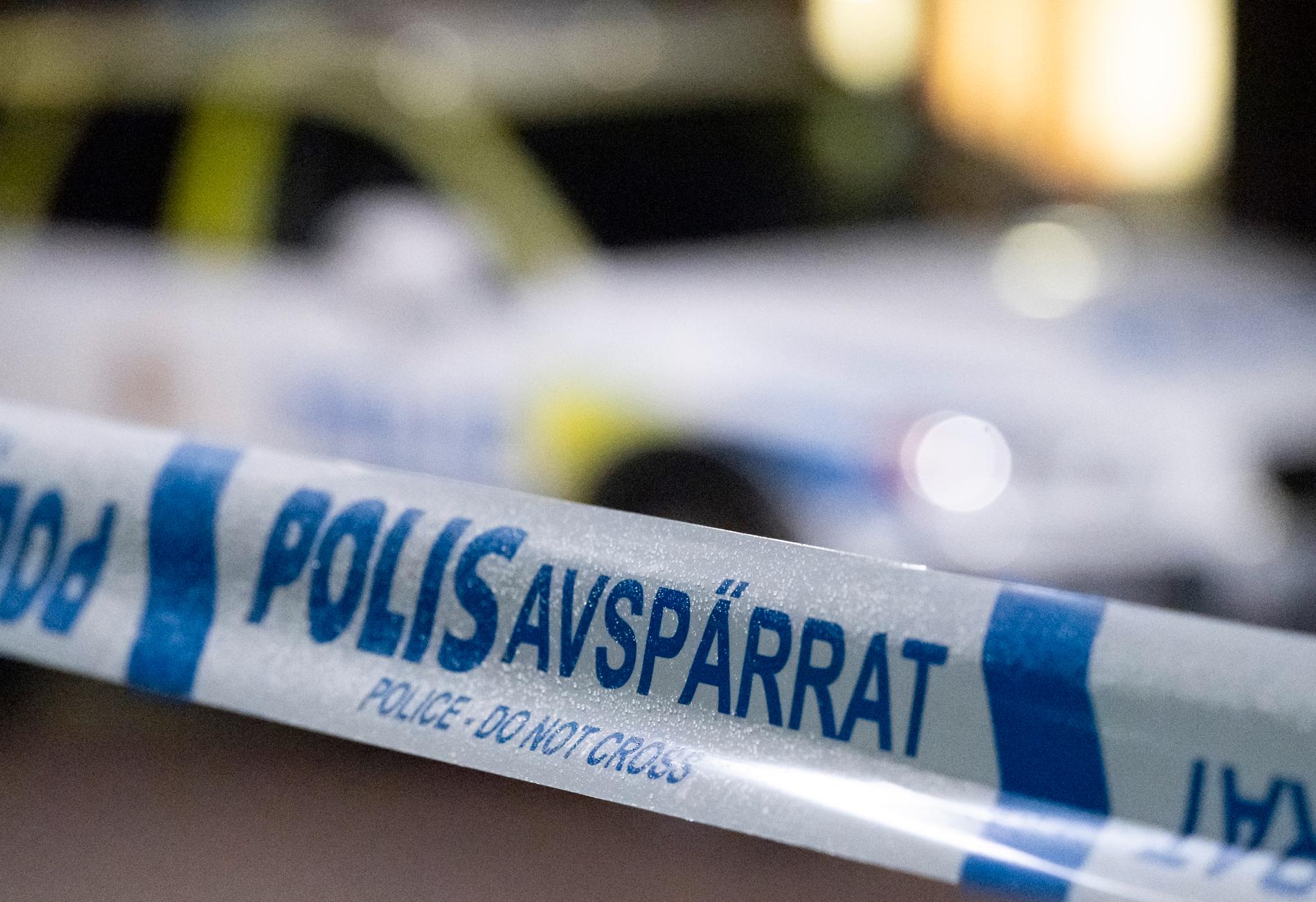 En person skottskadades i Tensta i Stockholm under söndagskvällen. Arkivbild.