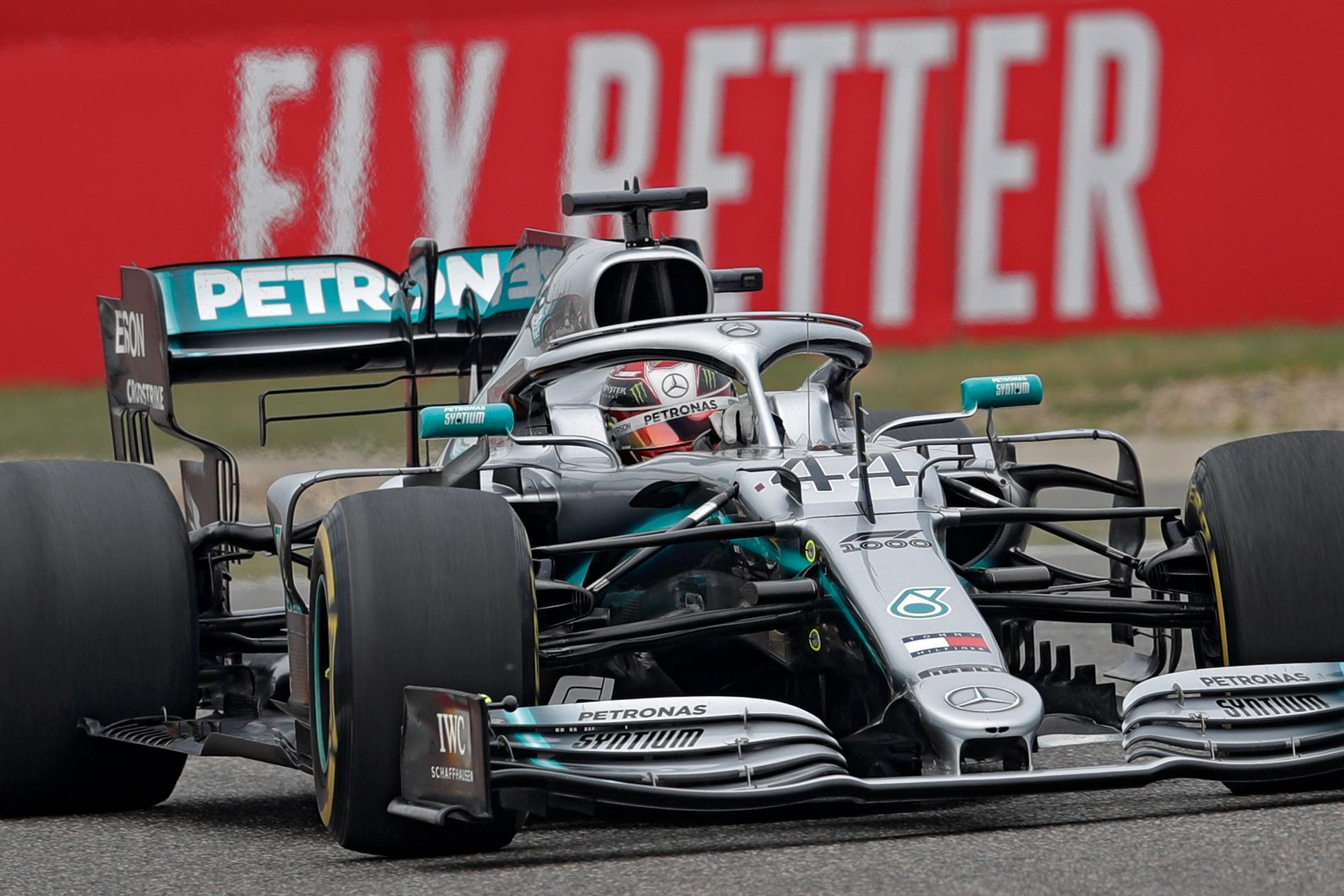 Lewis Hamilton och Mercedes vann Kinas GP