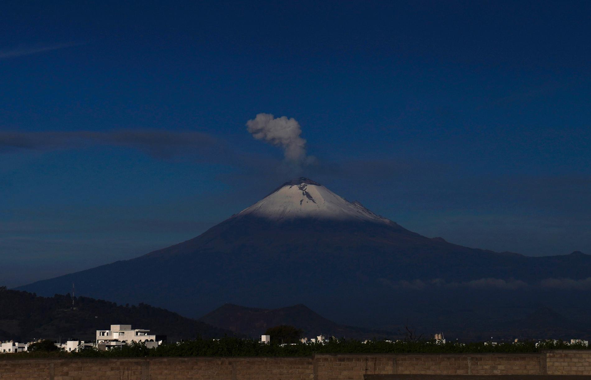 Vulkanen Popocatépetl. Arkivbild.