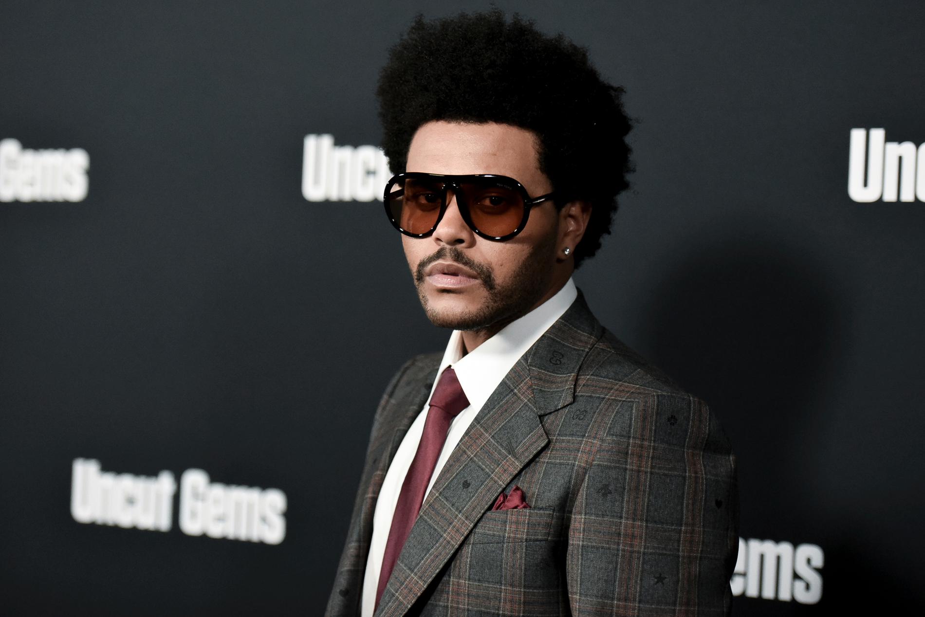 The Weeknd är inte glad på Grammyjuryn. Arkivbild.