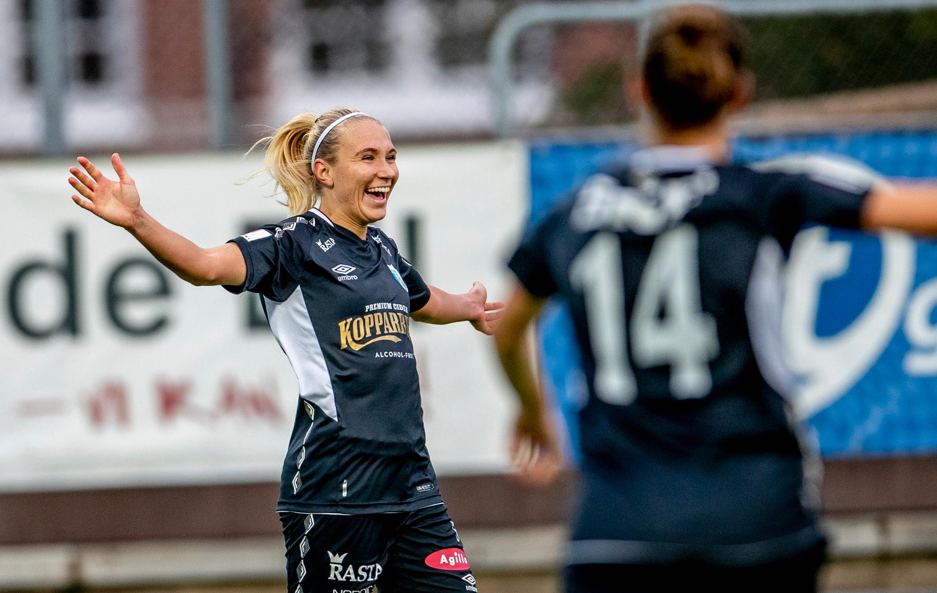 Emma Koivisto gjorde ett av målen i Göteborgs cupseger mot Linköping.