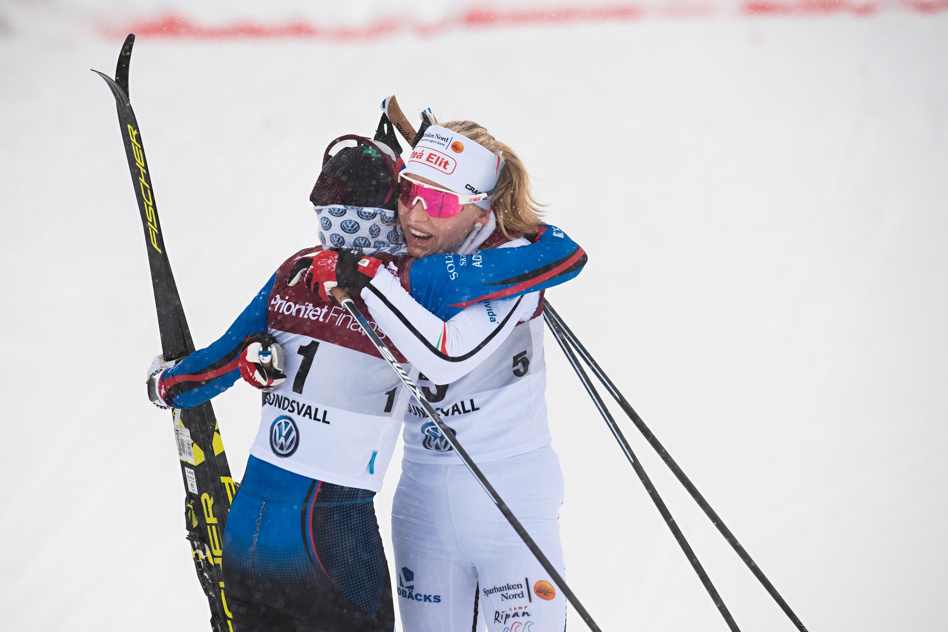 Lisa Vinsa tog silver och Ebba Andersson tog guld på SM