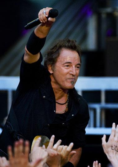 Bruce Springsteen gav järnet på Ullevis scen.
