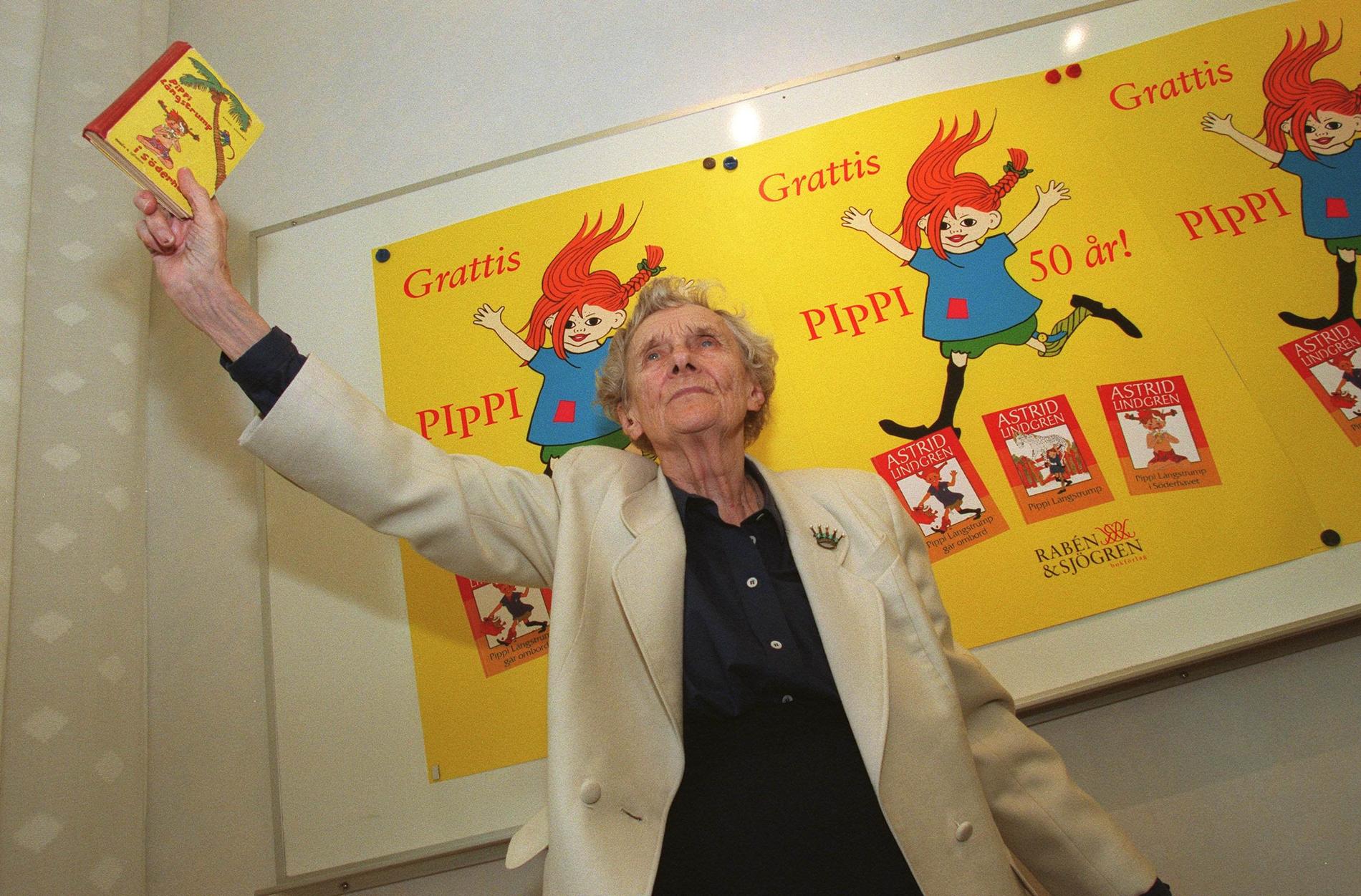 Astrid Lindgrens Pippi Långstrump har översatts till omkring 70 språk. Nu har Sonja Melin, förebilden till den populära figuren, gått bort. Arkivbild.