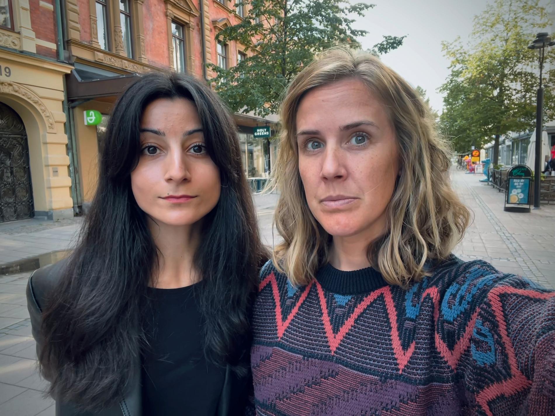 Aftonbladets Beri Zangana och Anna Tärnhuvud på plats i Sundsvall.