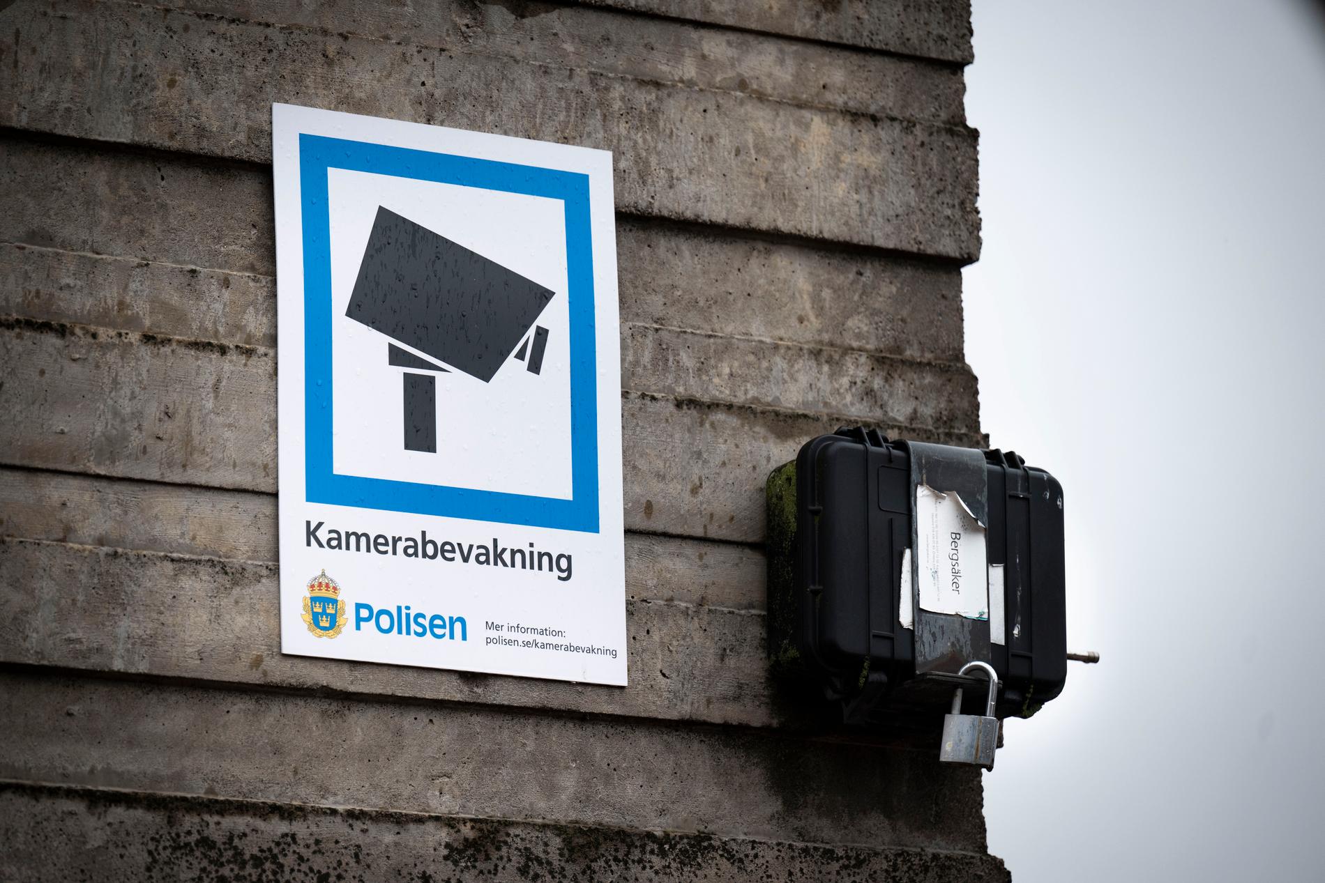 Hjälper verkligen kamerabevakning till att skydda mot brott? Arkivbild.