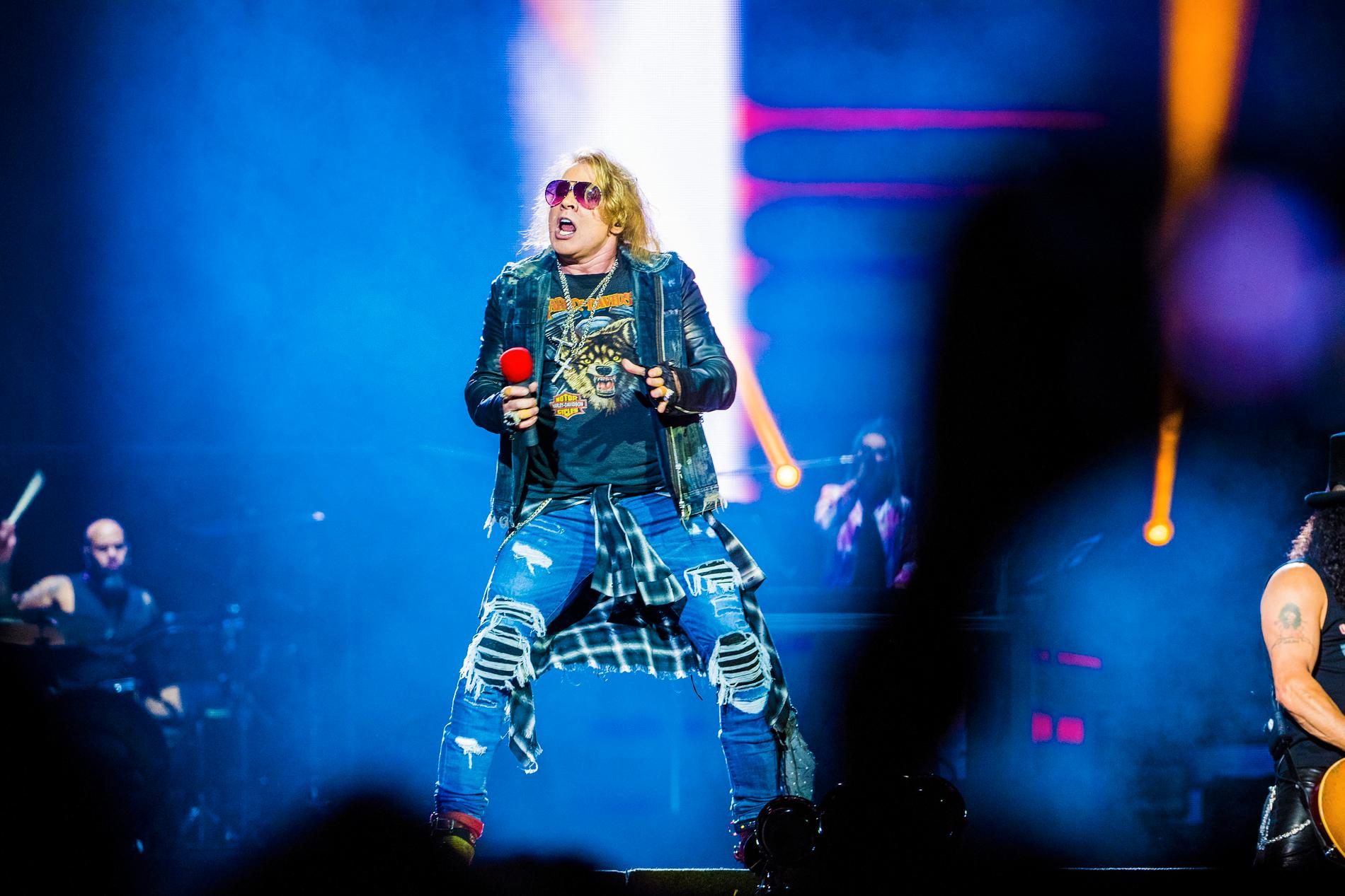 Guns N’ Roses på Friends arena 2017.