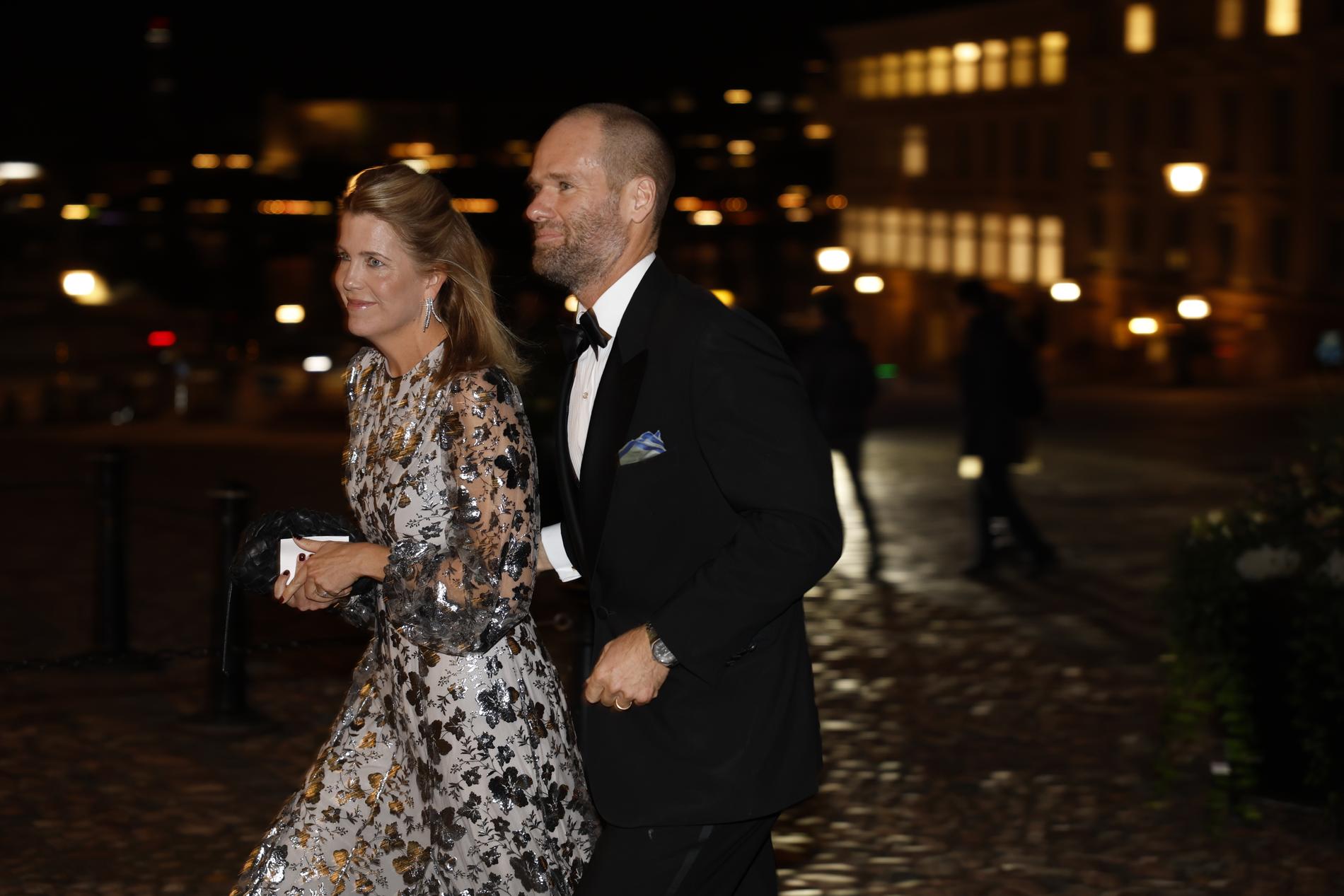 Sofia Schörling och Anders Högberg, vänner till kronprinsessan Victoria.