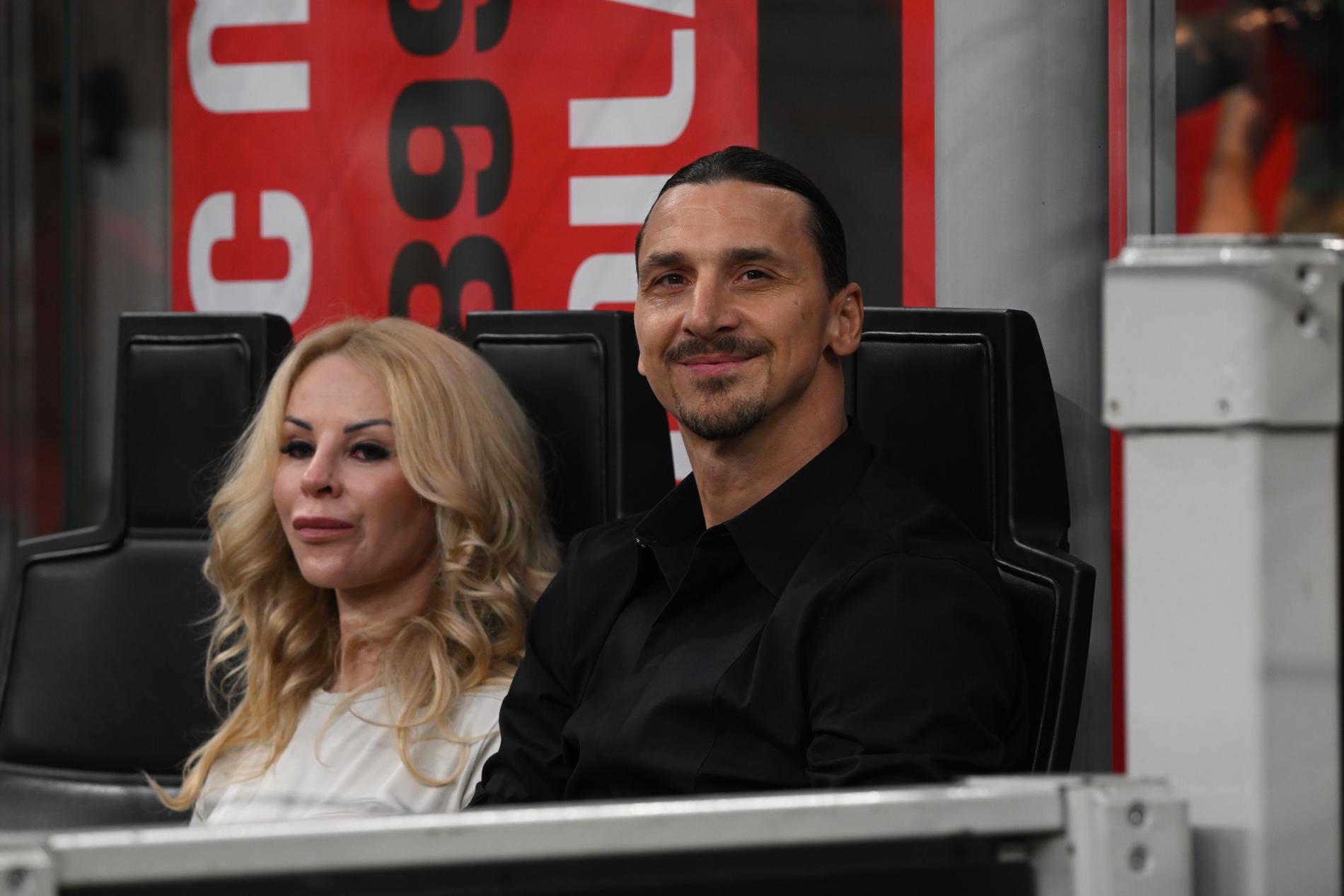 Zlatan Ibrahimovic och Helena Seger.