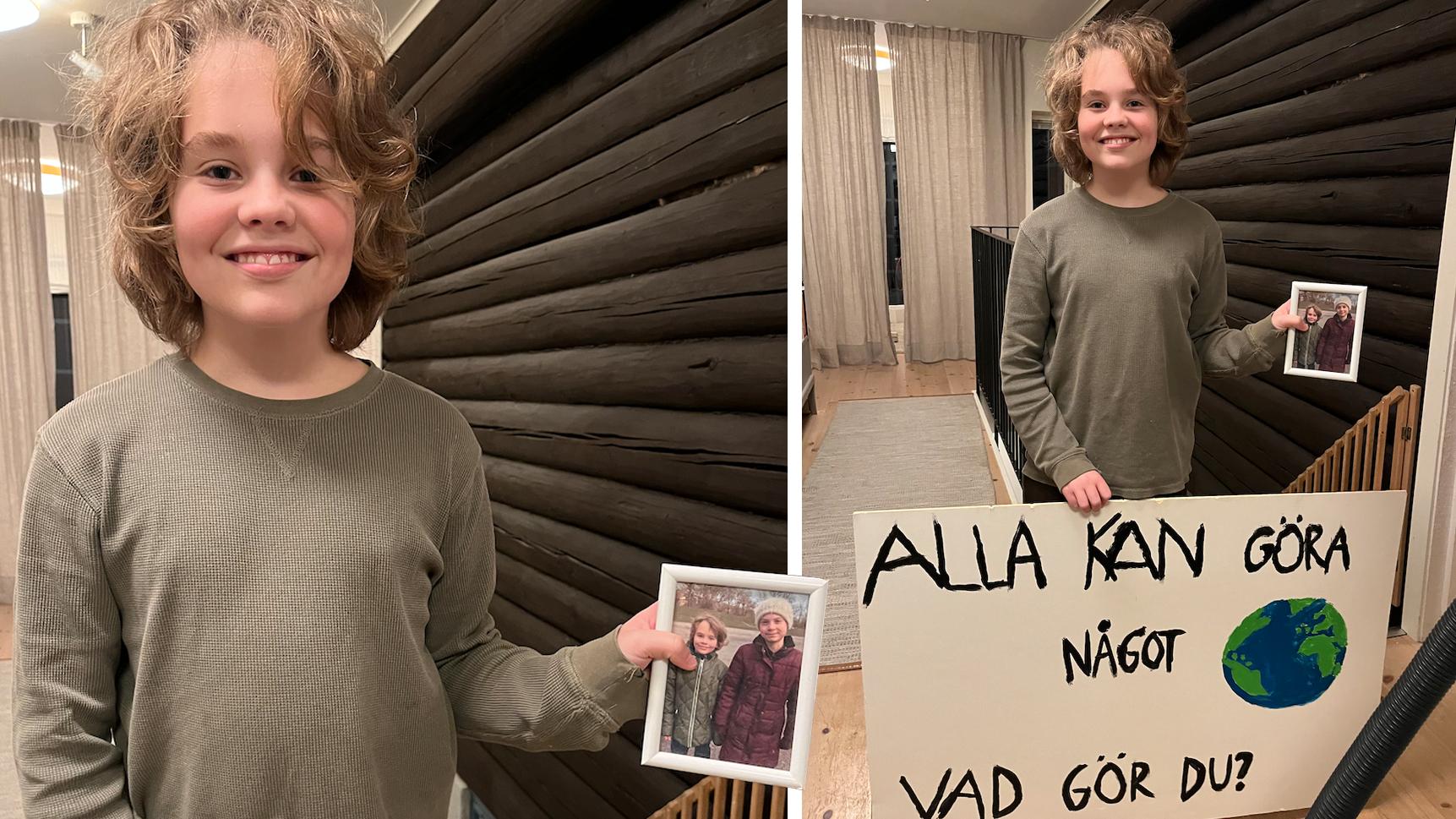 Allan Örtegren träffade Greta Thunberg 2020, flickan som två år tidigare blivit världskänd för sin skolstrejk för klimatet. 