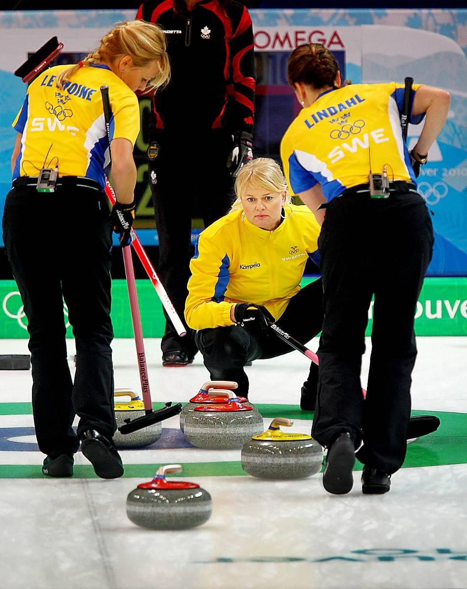 Sverige vann OS-finalen mot Kanada 2010.