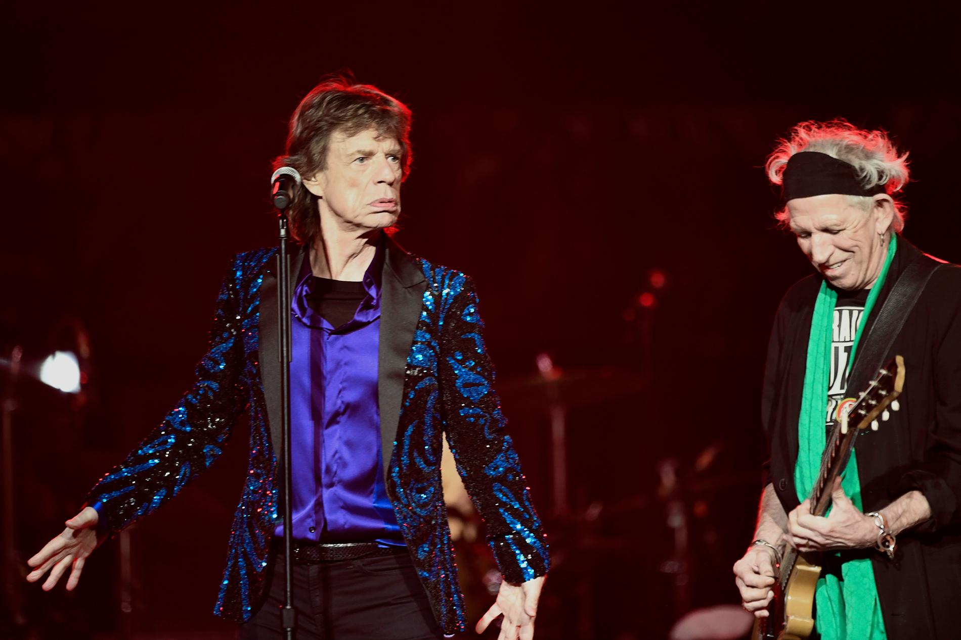 Mick Jagger, sångare, och Keith Richards.