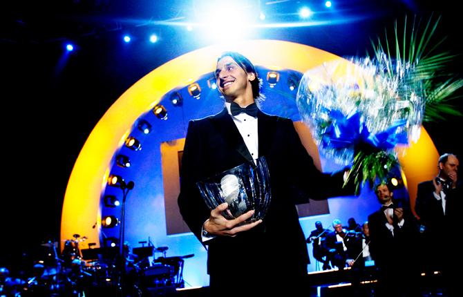 På Idrottsgalan 2008 fick Zlatan ta emot pris som årets manlige idrottare och Jerringpriset för hans insatser under 2007.