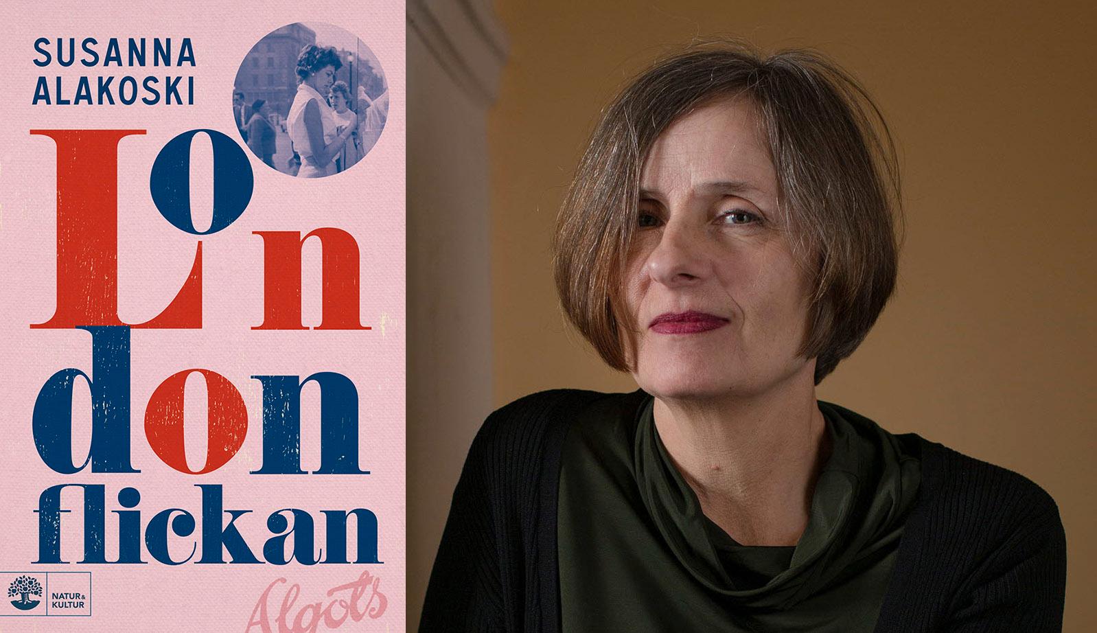 Susanna Alakoski debuterade 2006 med ”Svinalängorna”. 2019 utkom ”Bomullsängeln”, den första romanen i en kvinno-, migrant-, och arbetarhistorisk romansvit. Nu kommer den andra delen, ”Londonflickan”. 