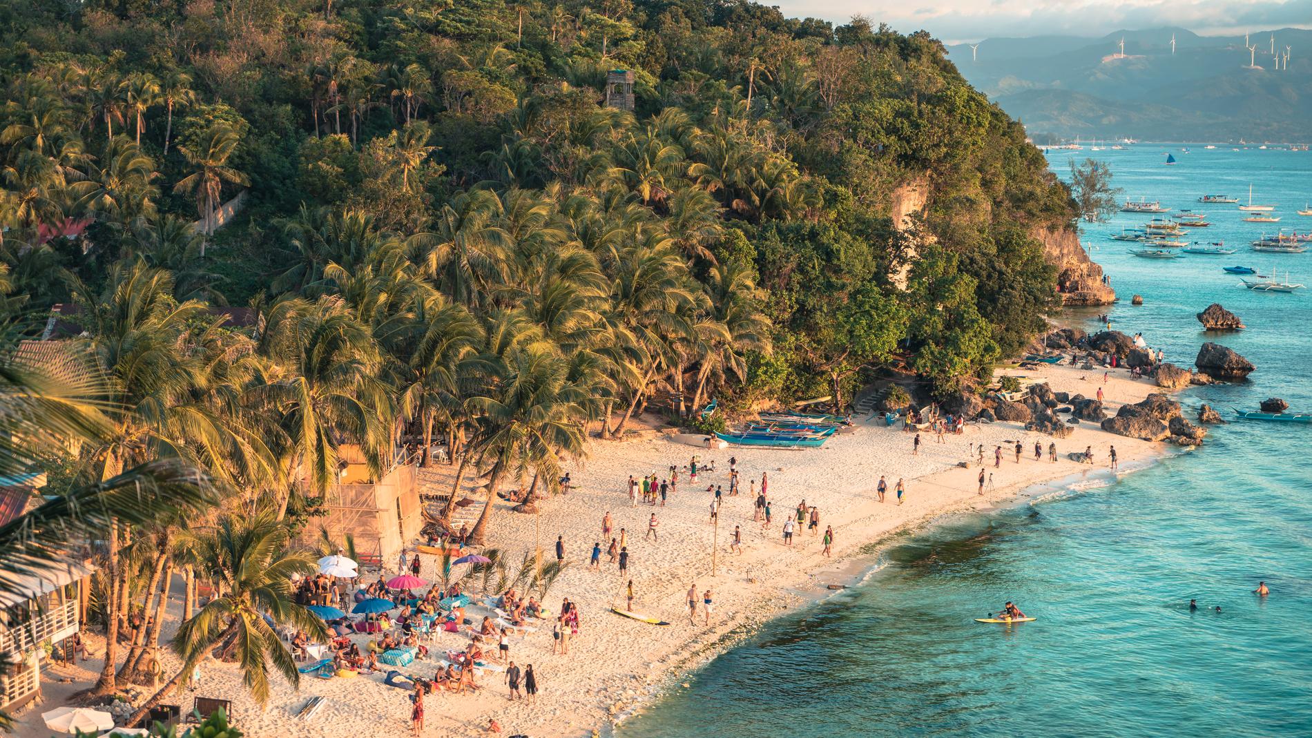 Boracay lider av överturism – men har bra platser att dyka på. 