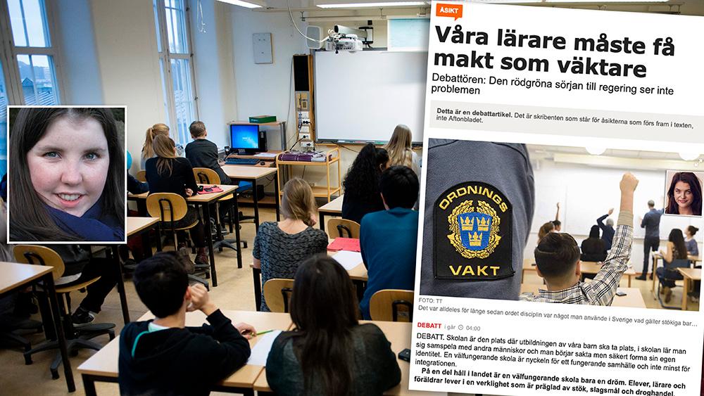 Mig veterligen finns det ingen studie som visar att hårdare tag har ökat tryggheten och studieron på förortsskolor, skriver Linnea Lindquist, rektor i Hammarkullen.