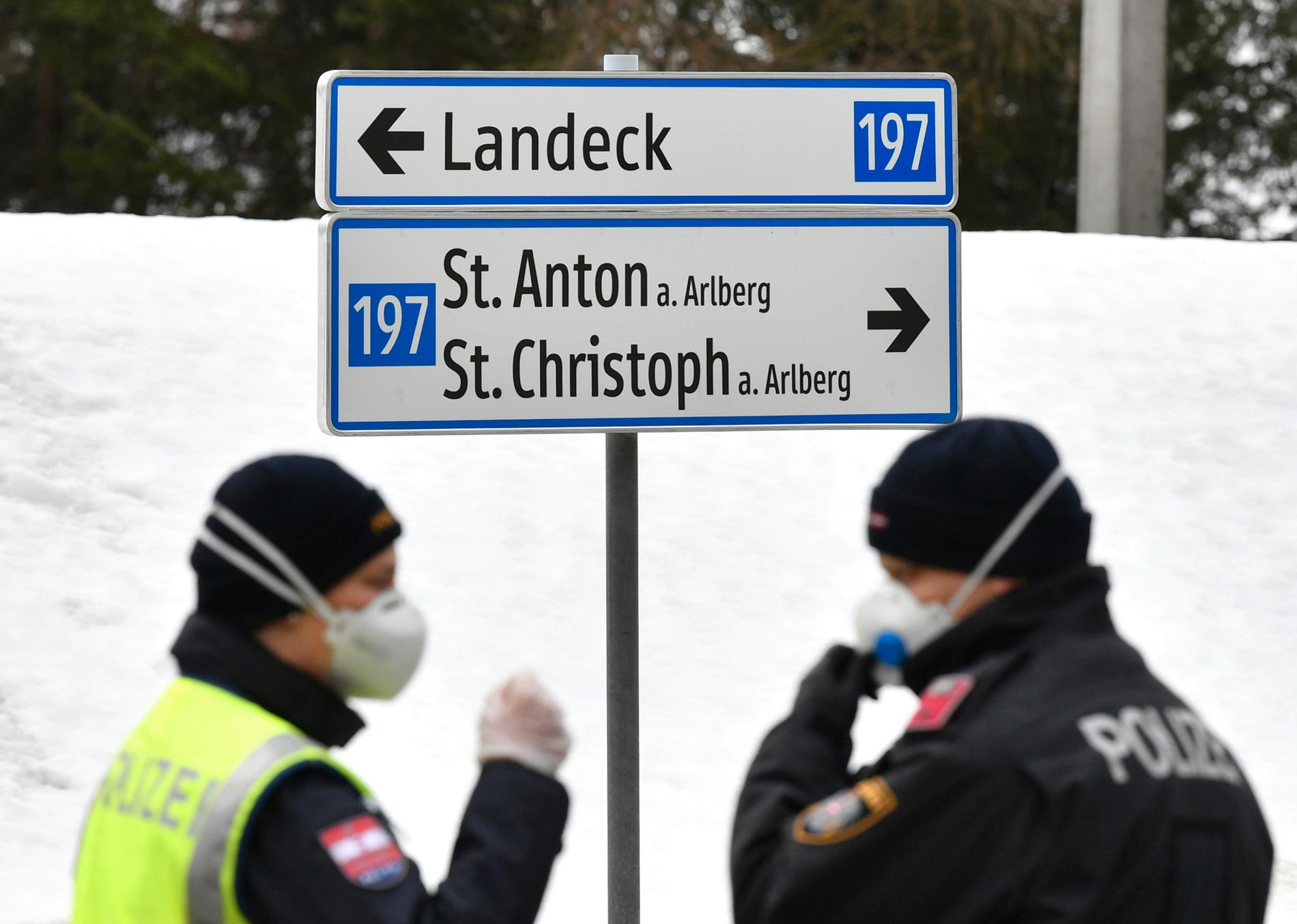Österrikiska Tyrolen sattes i karantän den 18 januari. Nu granskas myndigheternas senfärdiga agerande mot smittspridningen. Arkivbild.