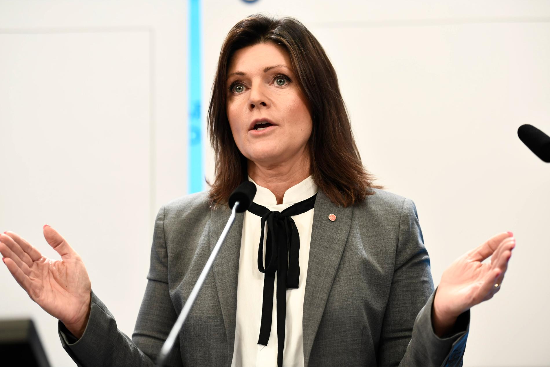 Arbetsmarknadsminister Eva Nordmark (S).