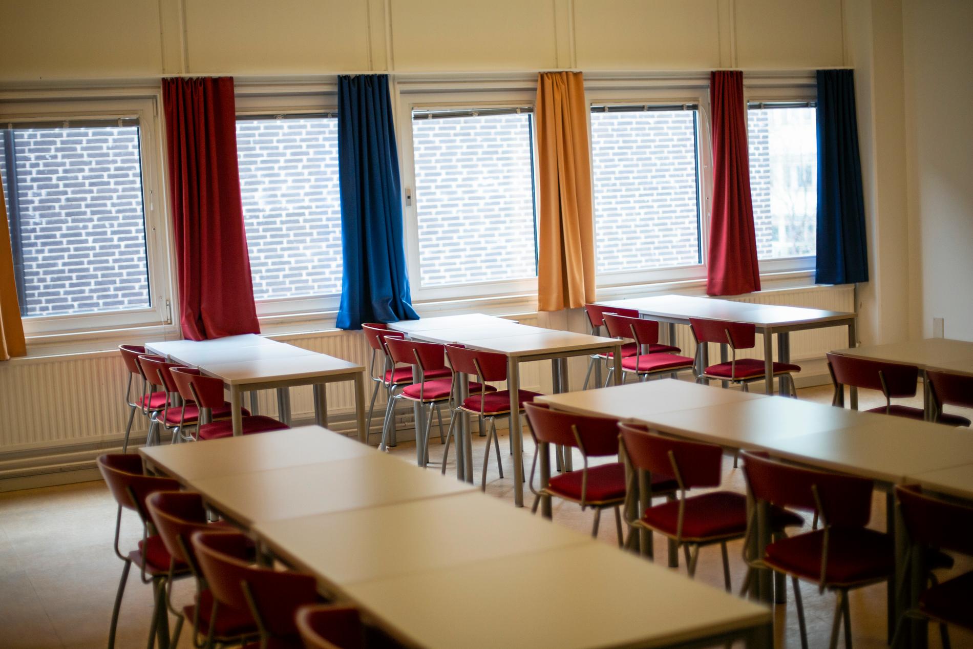 Skolor i södra delarna av Sundsvall har skickat hem elever efter ett omfattande strömavbrott. Arkivbild.