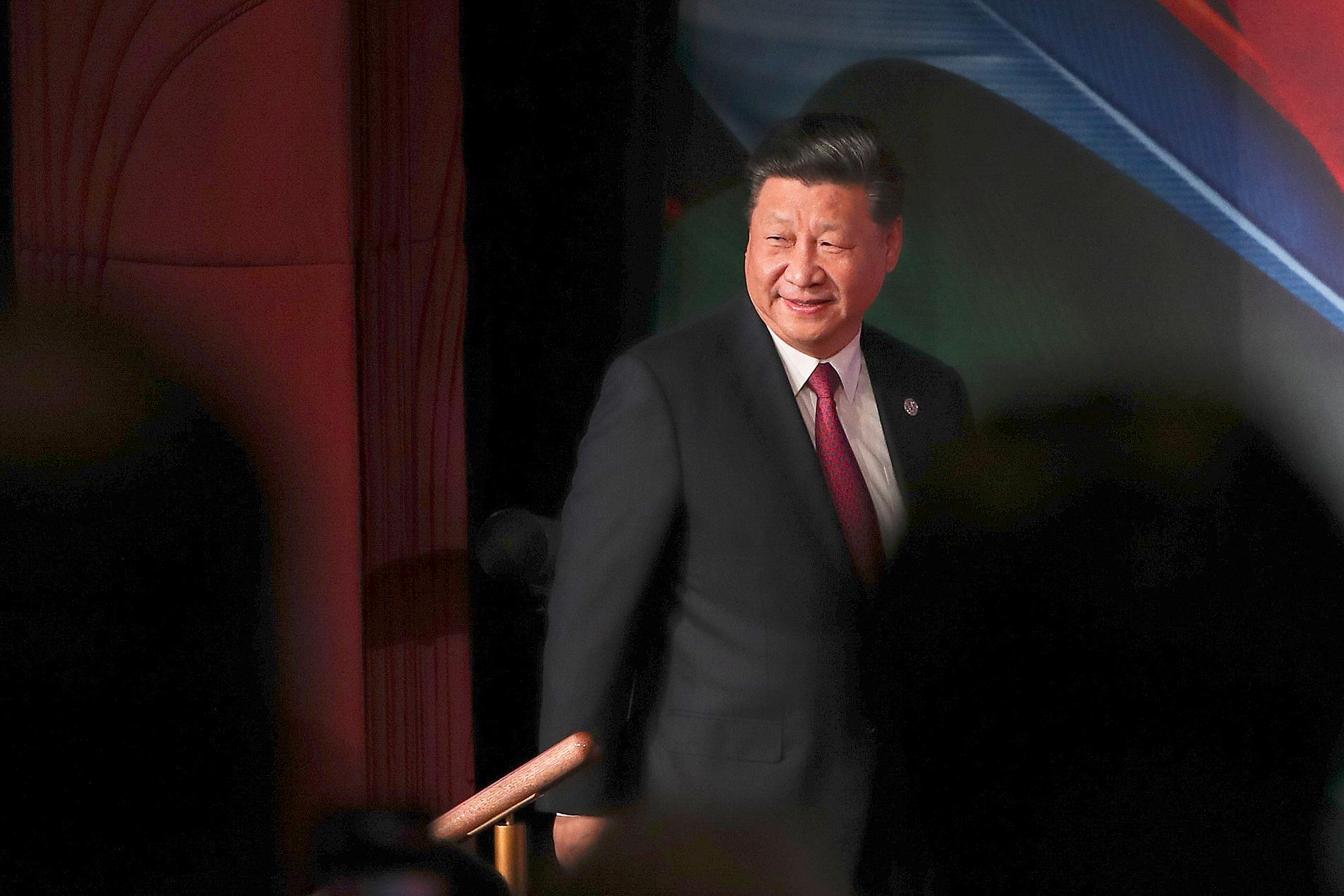 Kinas president Xi Jinping, här i Papua New Guinea i november i fjol. Arkivbild.