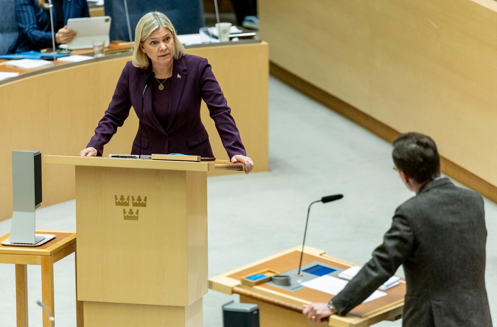Kritiken mot Magdalena Andersson efter förra veckans EU-debatt är löjeväckande, men avslöjande.