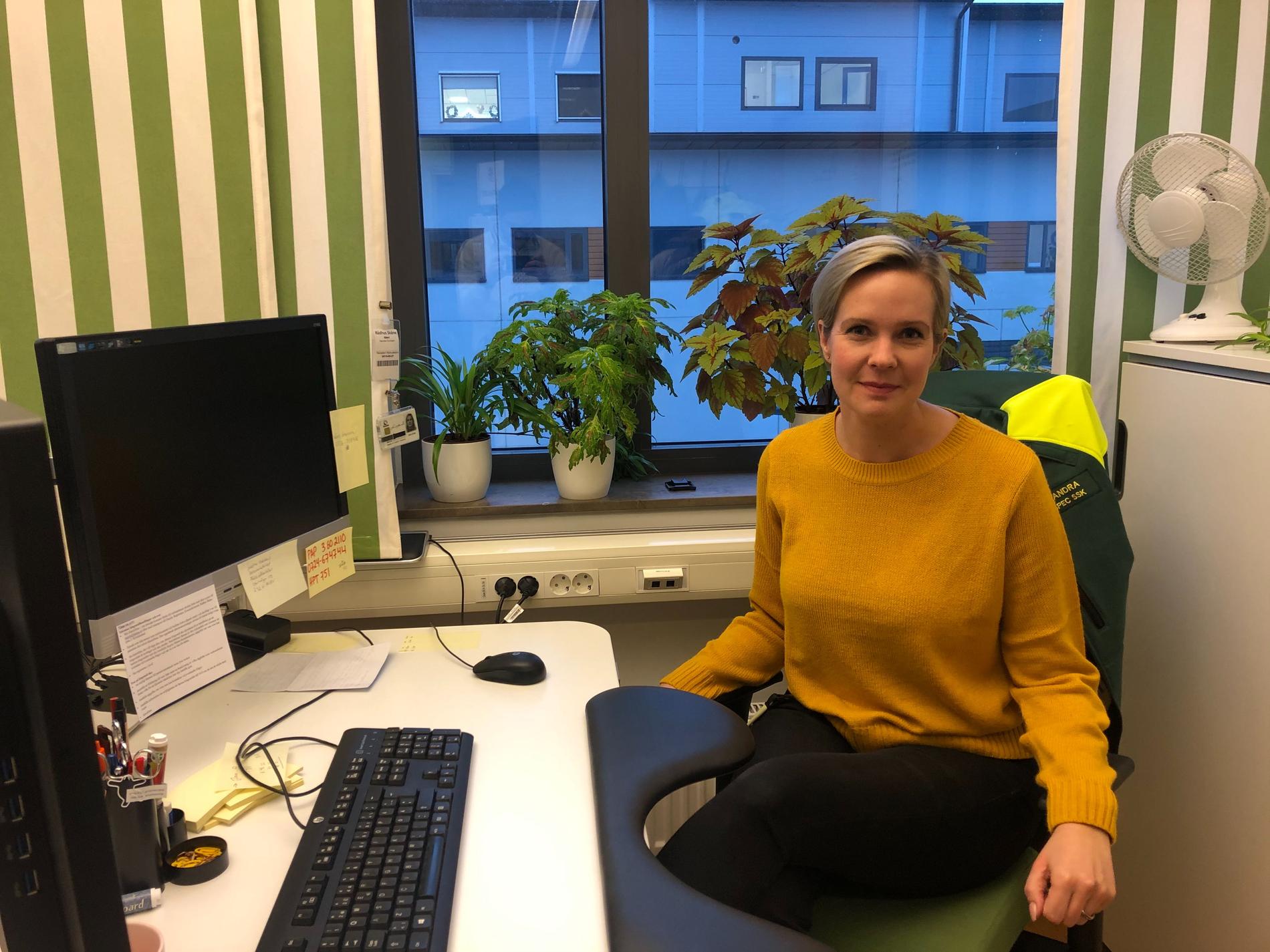 Sandra Önnheim är projektledare.