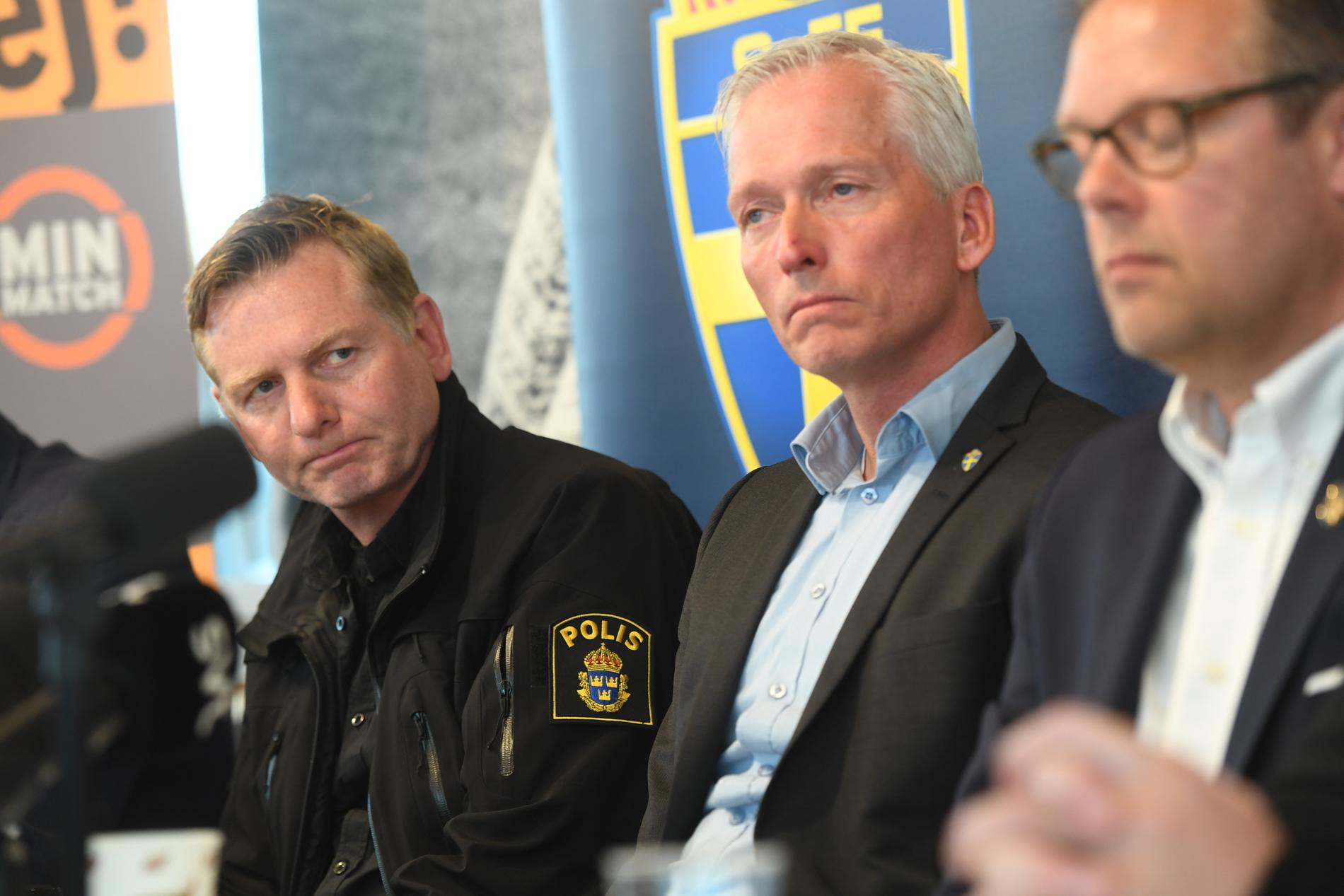 Fredrik Gårdare (längst till vänster). 