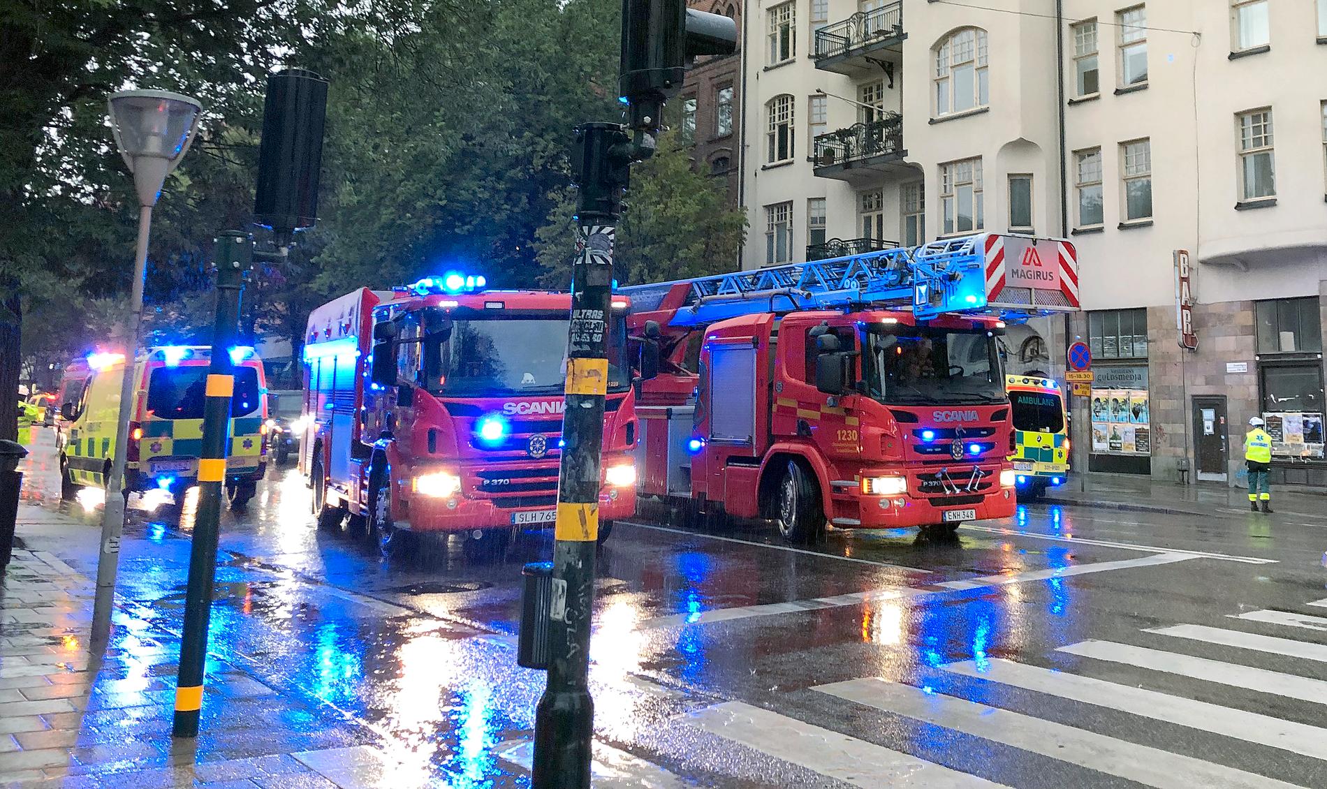 Branden på Sveavägen. 