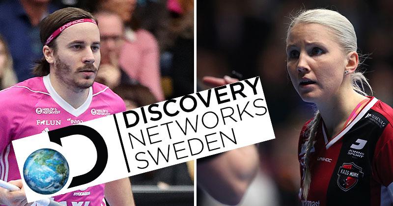 Alexander Galante Carlström och Anna Wijk får du se i Discoverys kanaler denna säsong.