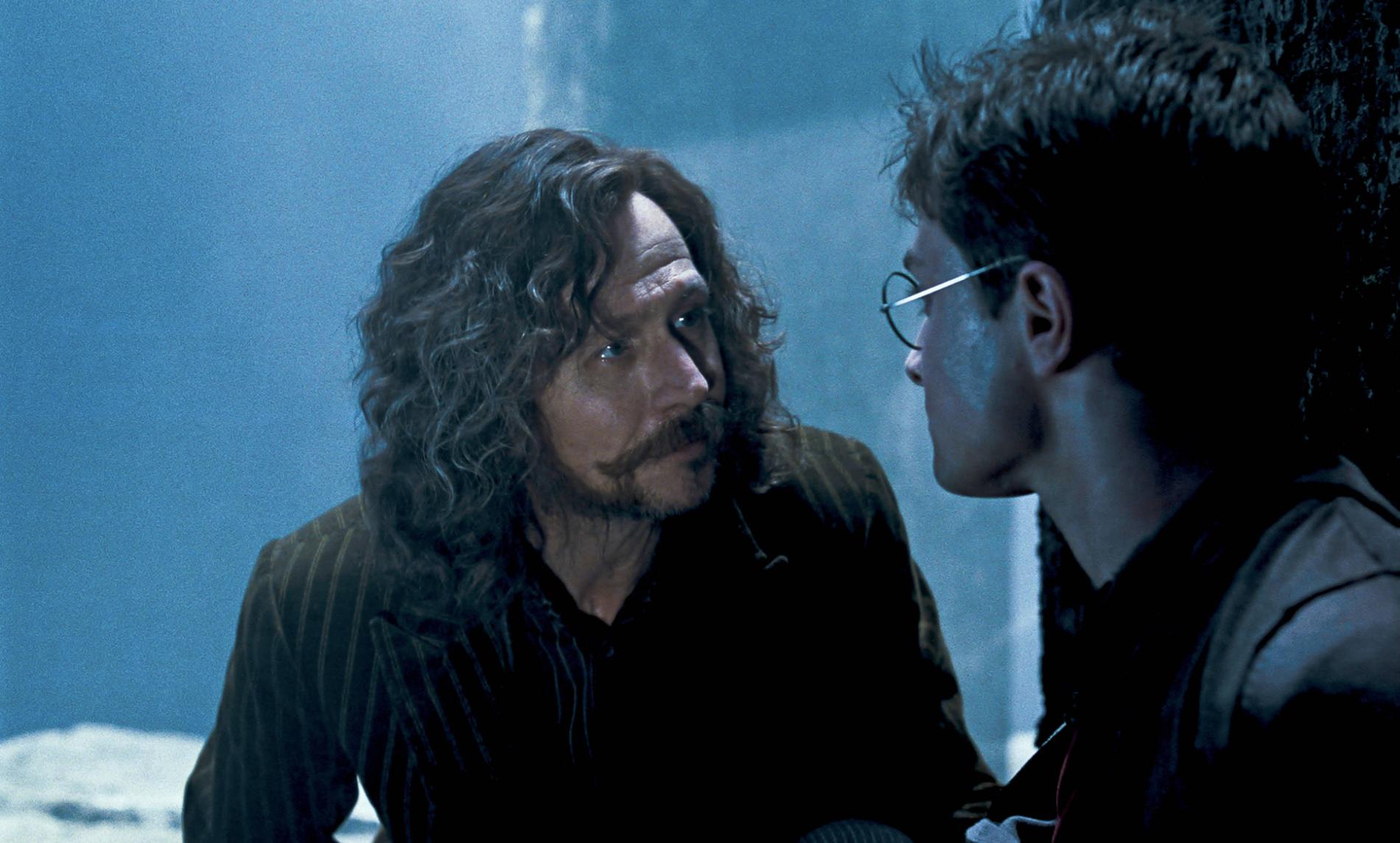 Gary Oldman som Sirius Black i "Harry Potter och fången från Azkaban". Pressbild.