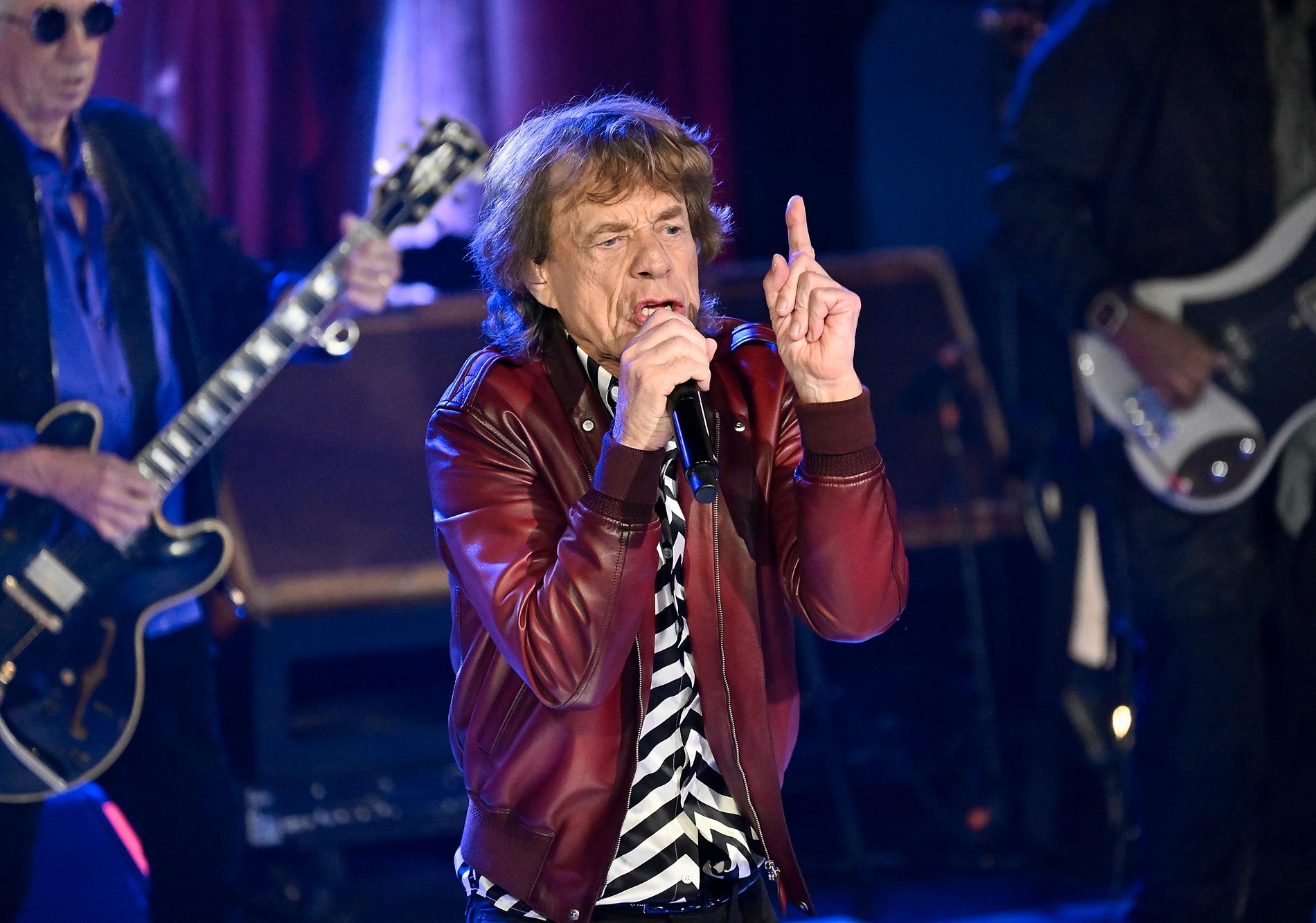 Mick Jagger vill inte låta en dansk hamburgerkedja kalla sig Jagger. Arkivbild.