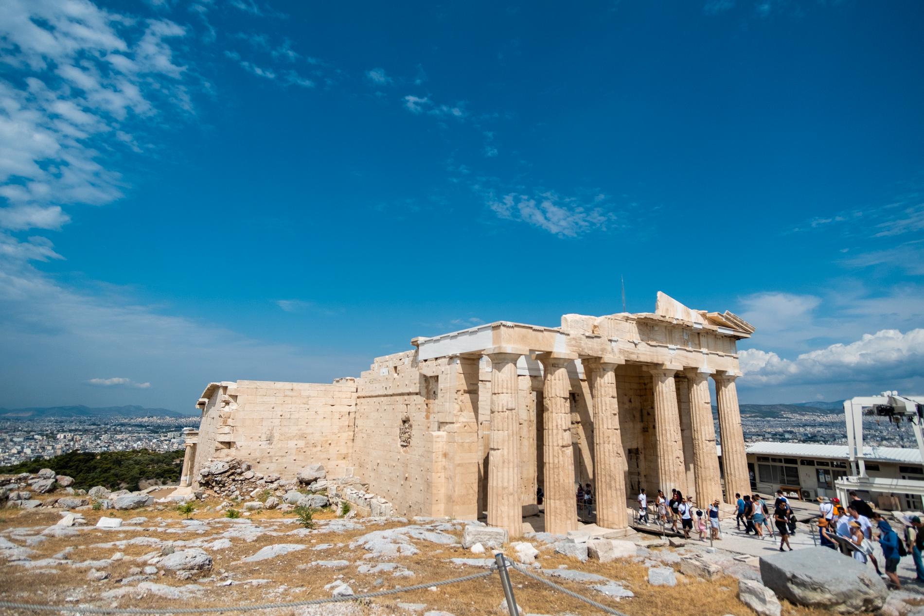 Det finns en del regler att följa på Greklands antika platser. 