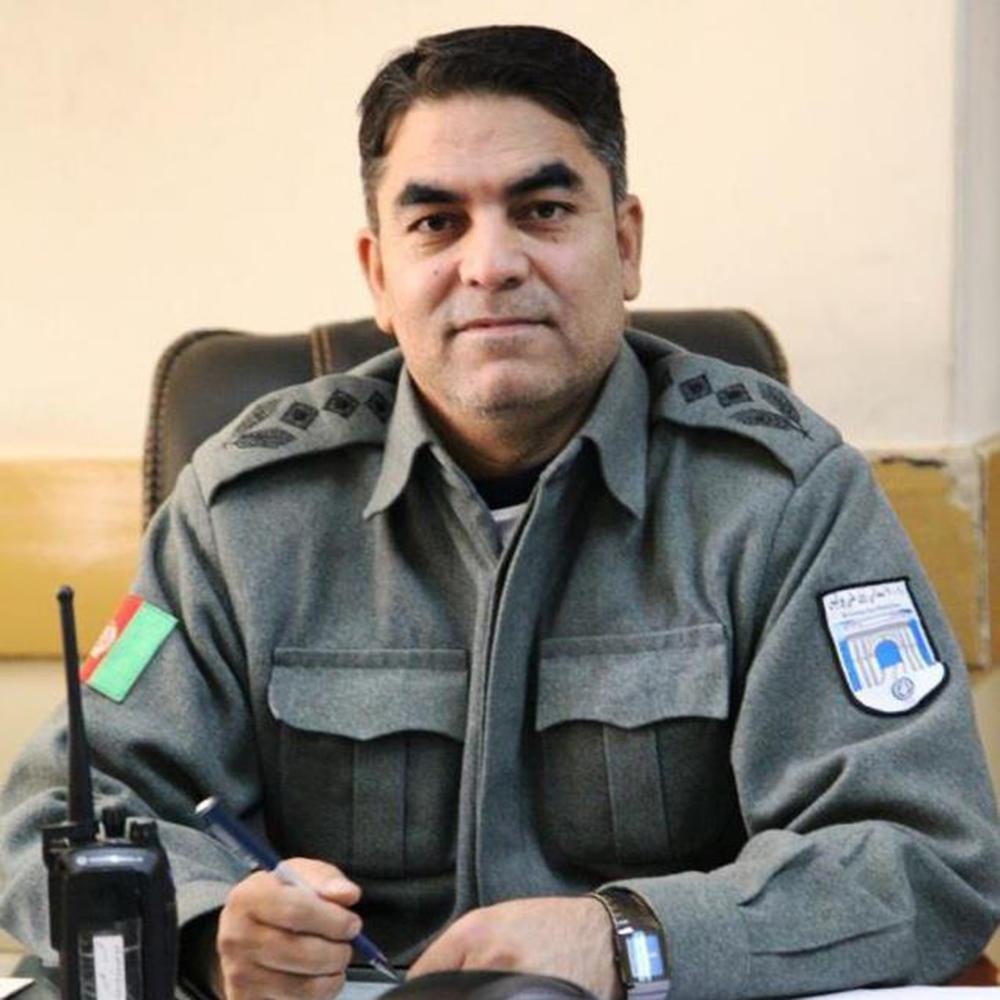 Polischefen Najibullah Samsour